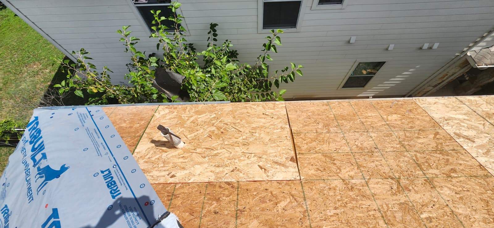 Roofing Replacement and Sheathing Repair in Austin, Texas by Caliber Restoration LLC