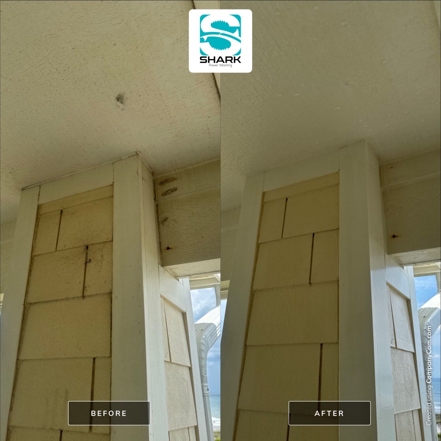 House Washing in Wrightsville Beach by Shark Power Washing