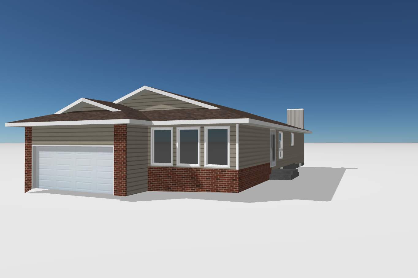 Calgary Chimney Chase Reconstruction and Exterior Siding Replacement by Smart Home Building Systems Ltd.