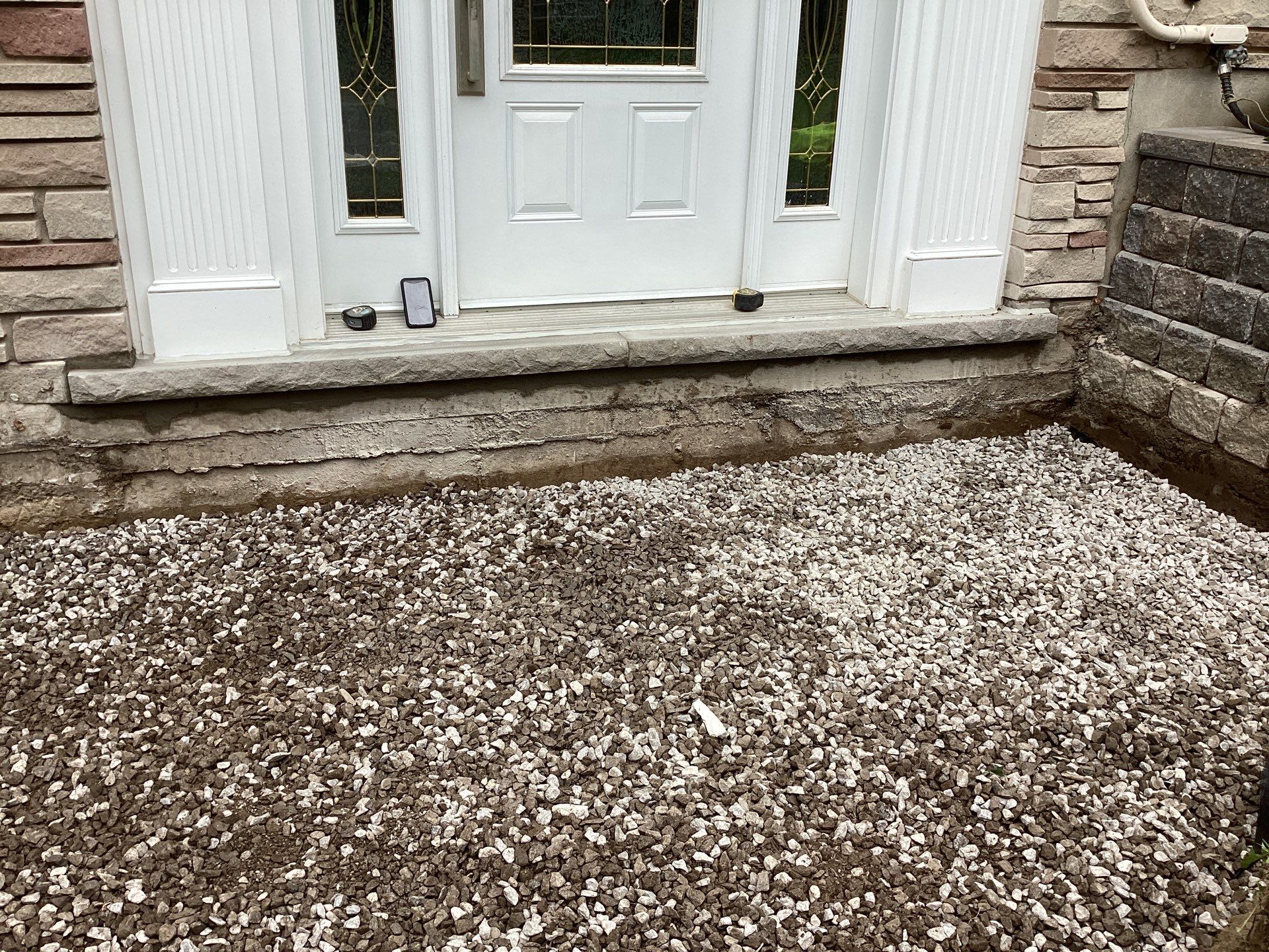 Vista Project: Driveway + Walkway by Soares Landscaping