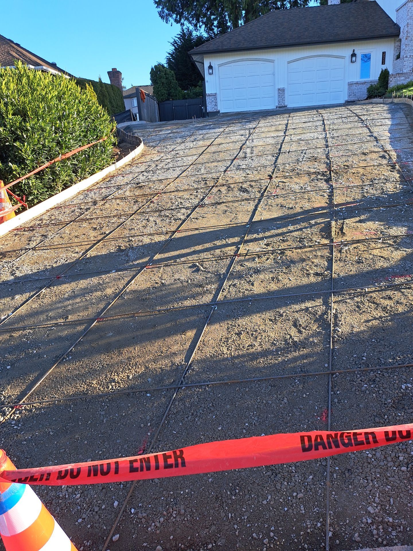John | Stamped Concrete Driveway Makeover by Jireh Asphalt & Concrete Inc 