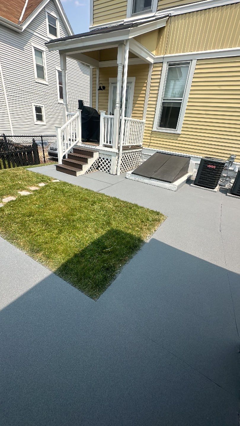 Driveway Project in Pittsburgh by Floors in a Day, Inc