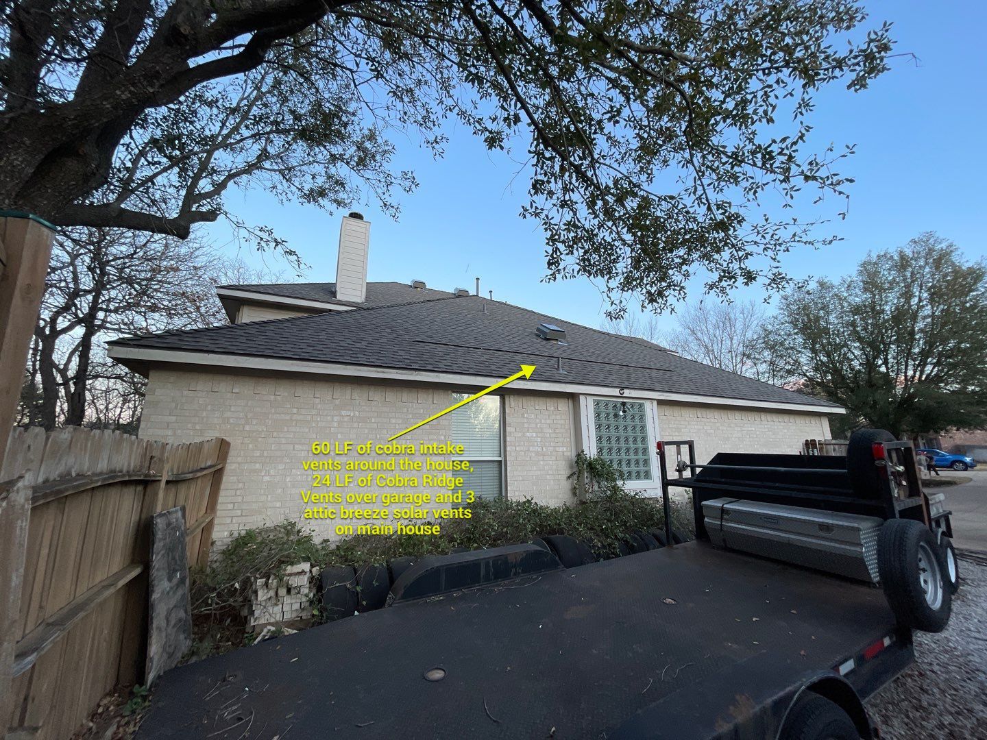 Full Exterior Remodel (Roofing, painting, Gutters) & Interior Damage Repair & Painting by First United Roofing & Construction