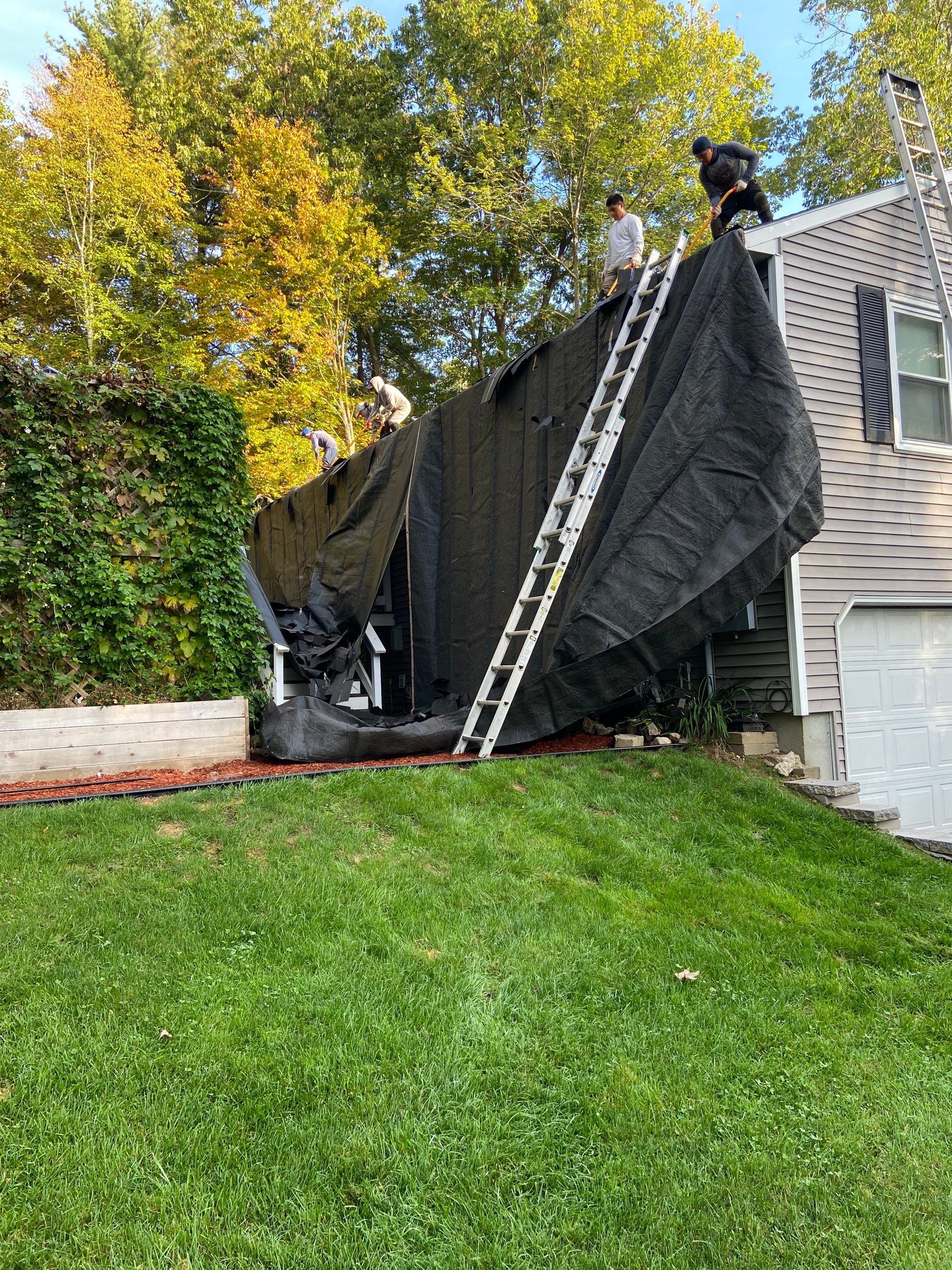 Residential Roofing Installation using GAF Timberline HDZ by Sensible Home Solutions