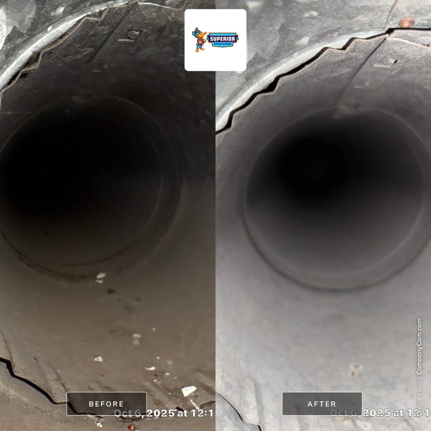 Air Duct Cleaning With a Vacuum Truck in New Castle, PA by Superior Air Duct Cleaning
