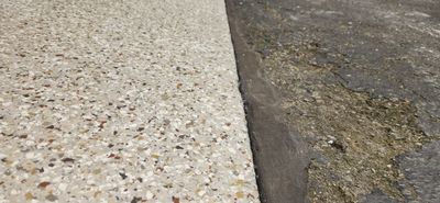 Carport Renovation using Creekbed