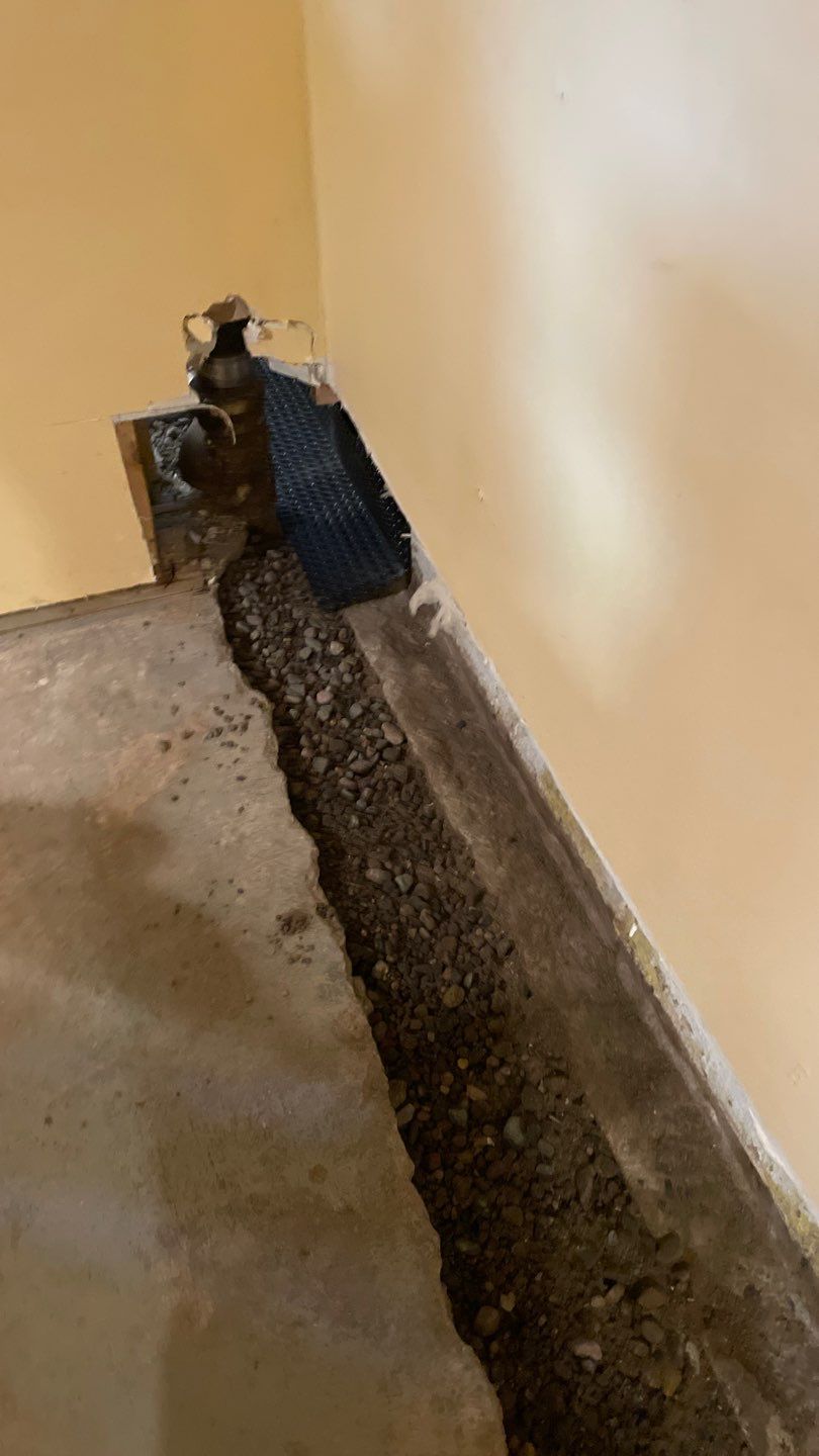 Drain Tile in Columbia Heights by Waterproofing Northeast