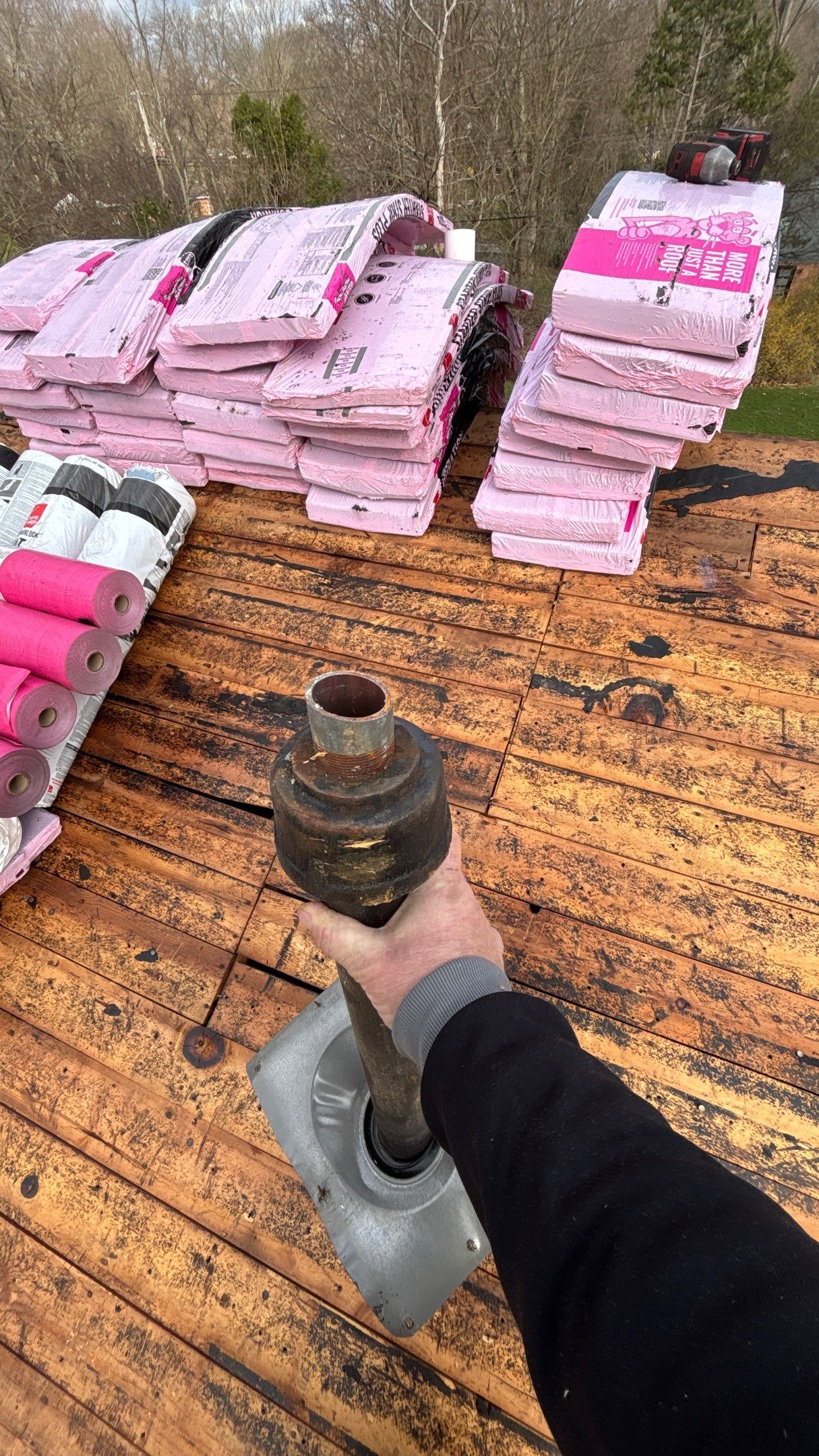 Roof Replacement using Owens Corning Williamsburg Gray by 180 Contractors