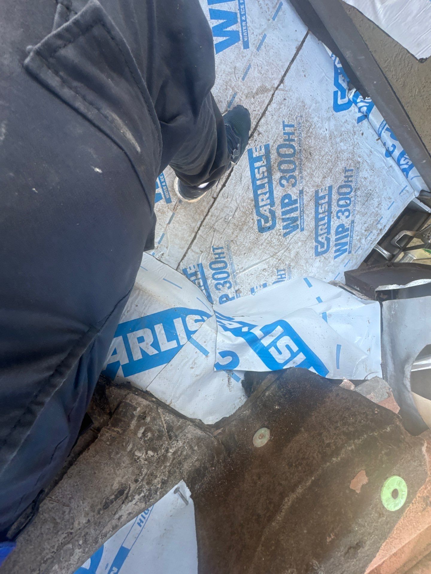 Dead Valley Repair on a Tile Roof by Associates Roofing Unlimited