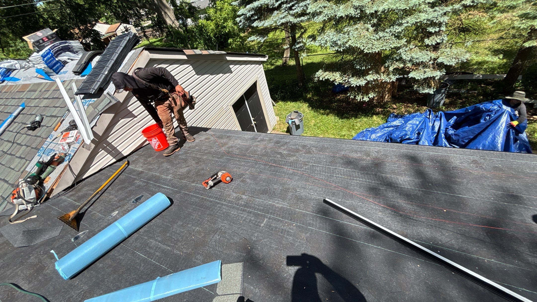 Roof Replacement using CertainTeed Landmark by 180 Contractors