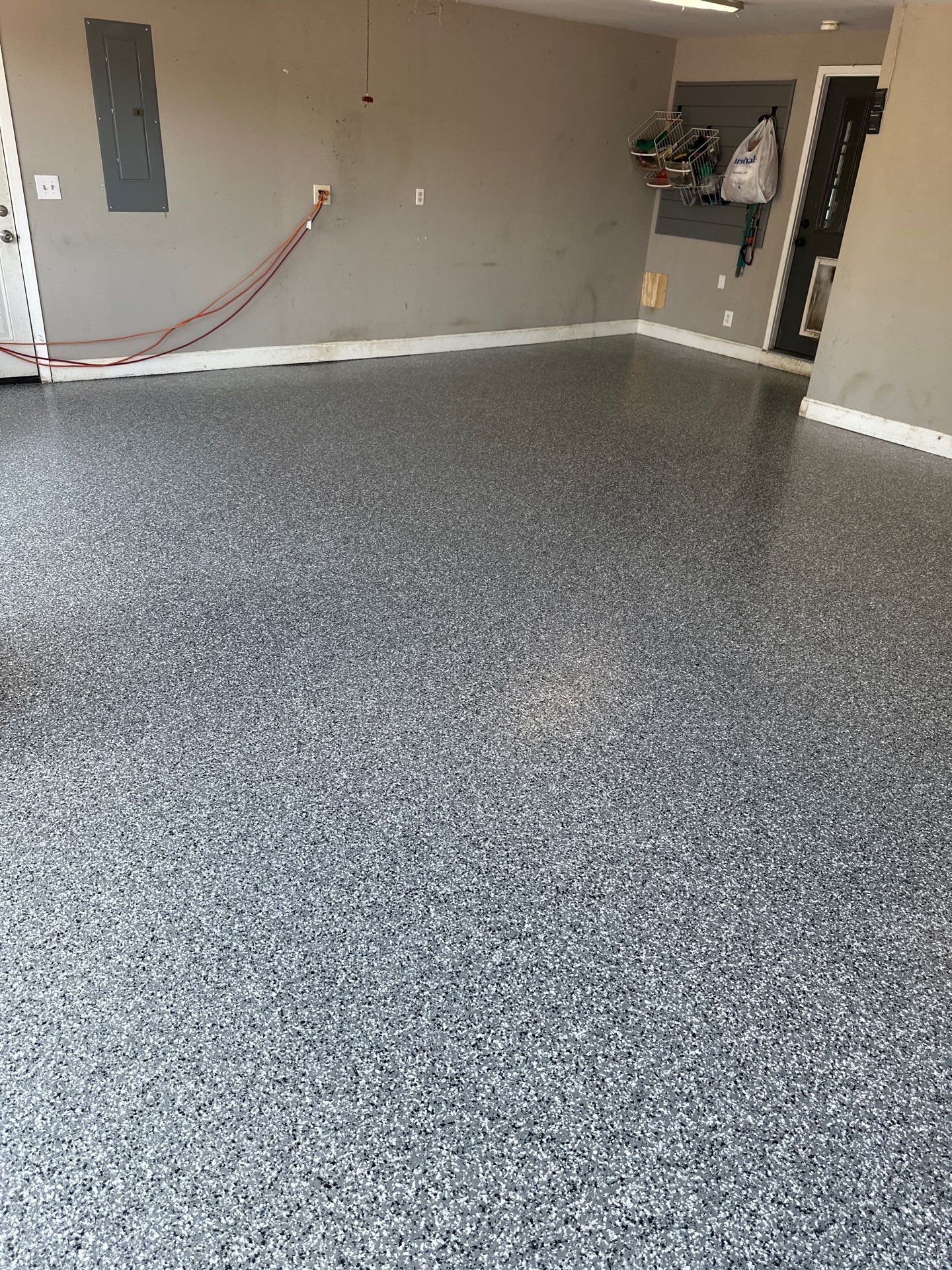 Garage Floor Coating using Wombat by My Garage Floor Guys