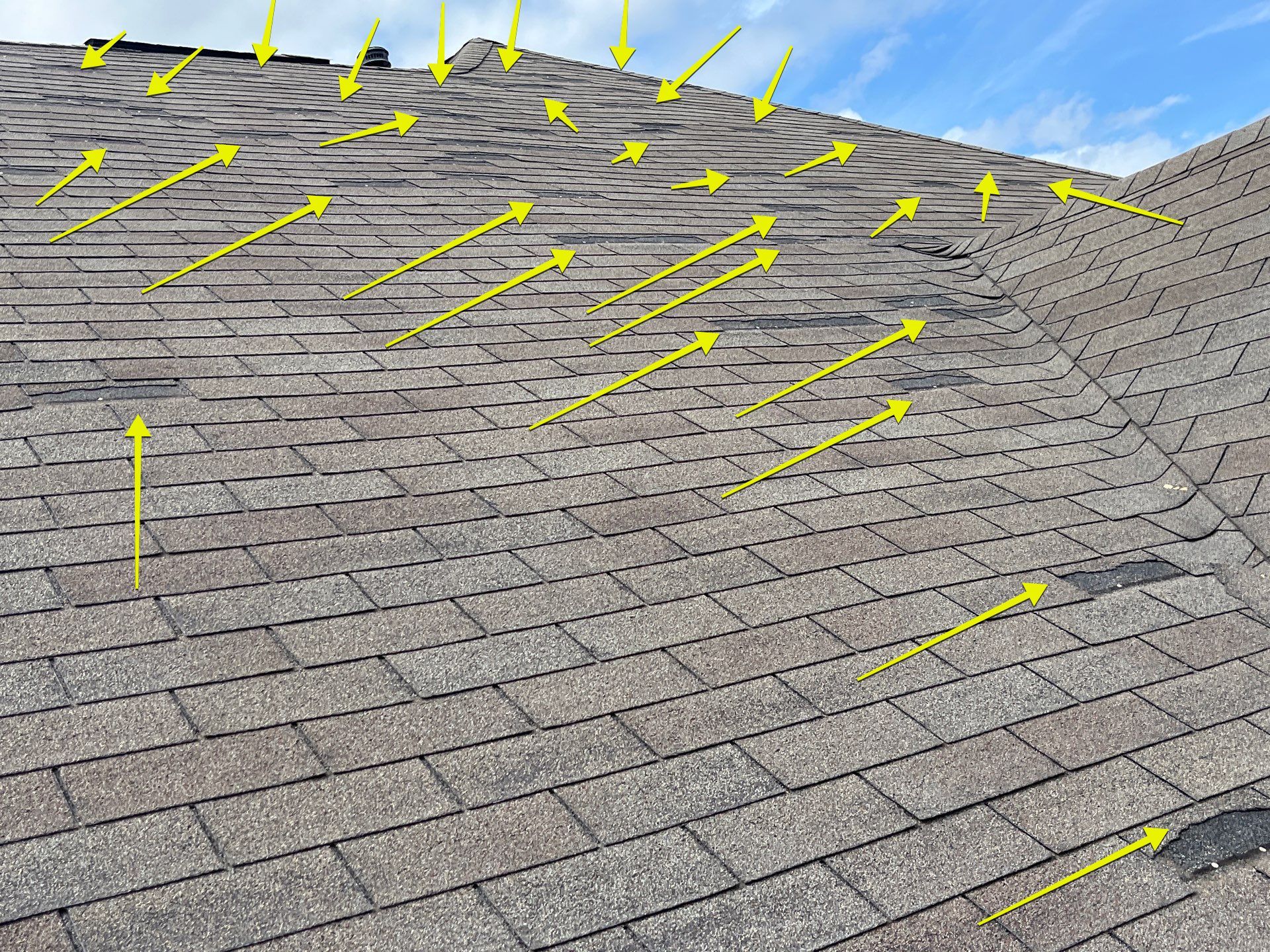 Residential Roofing Repair using Owen's Corning Duration (Lifetime) Shingles by Roof Repair Company
