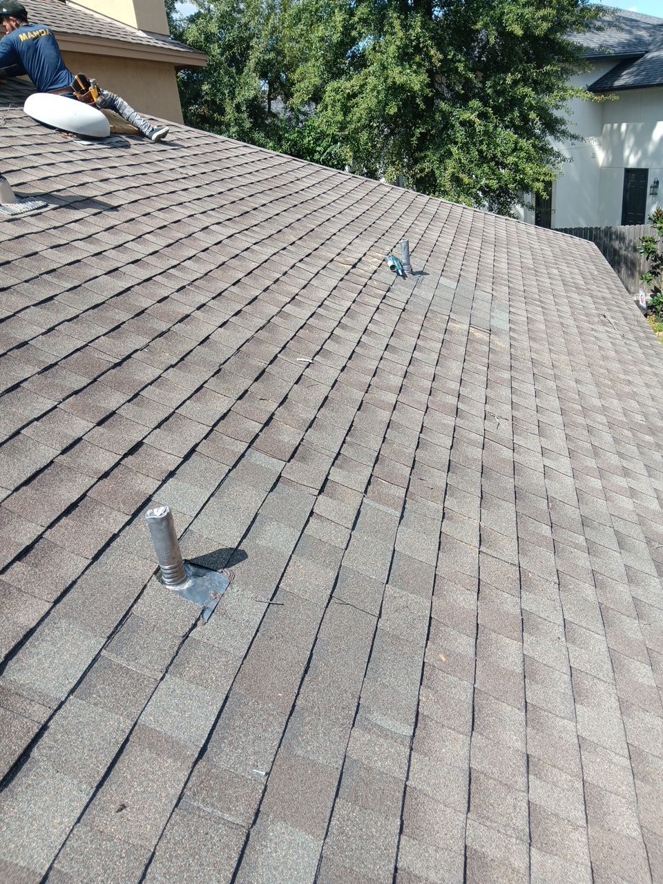 Residential Roofing Repair using Owen's Corning Duration (Lifetime) Shingles by Roof Repair Services LLC