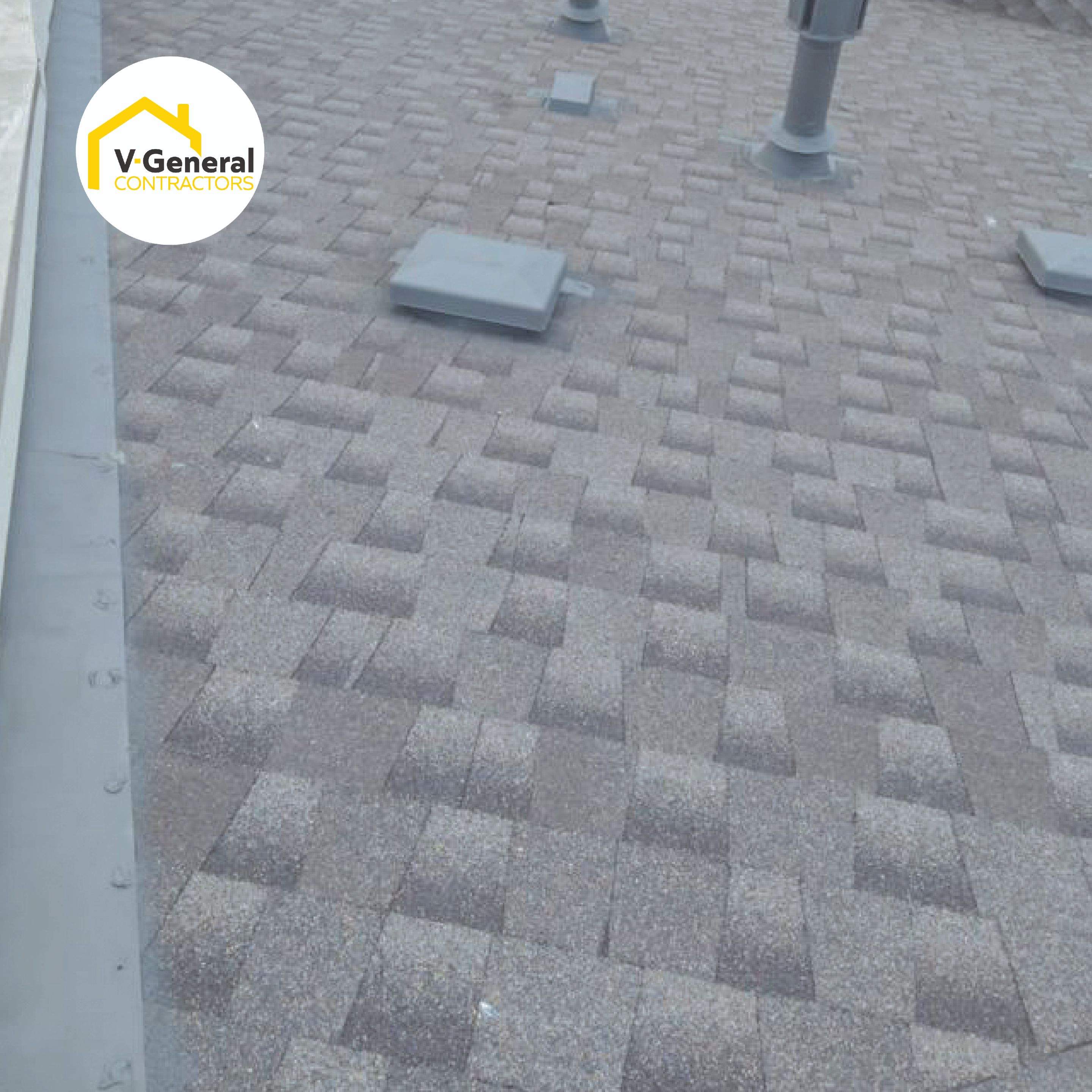 New Roof Using GAF HDZ by V General Contractors 