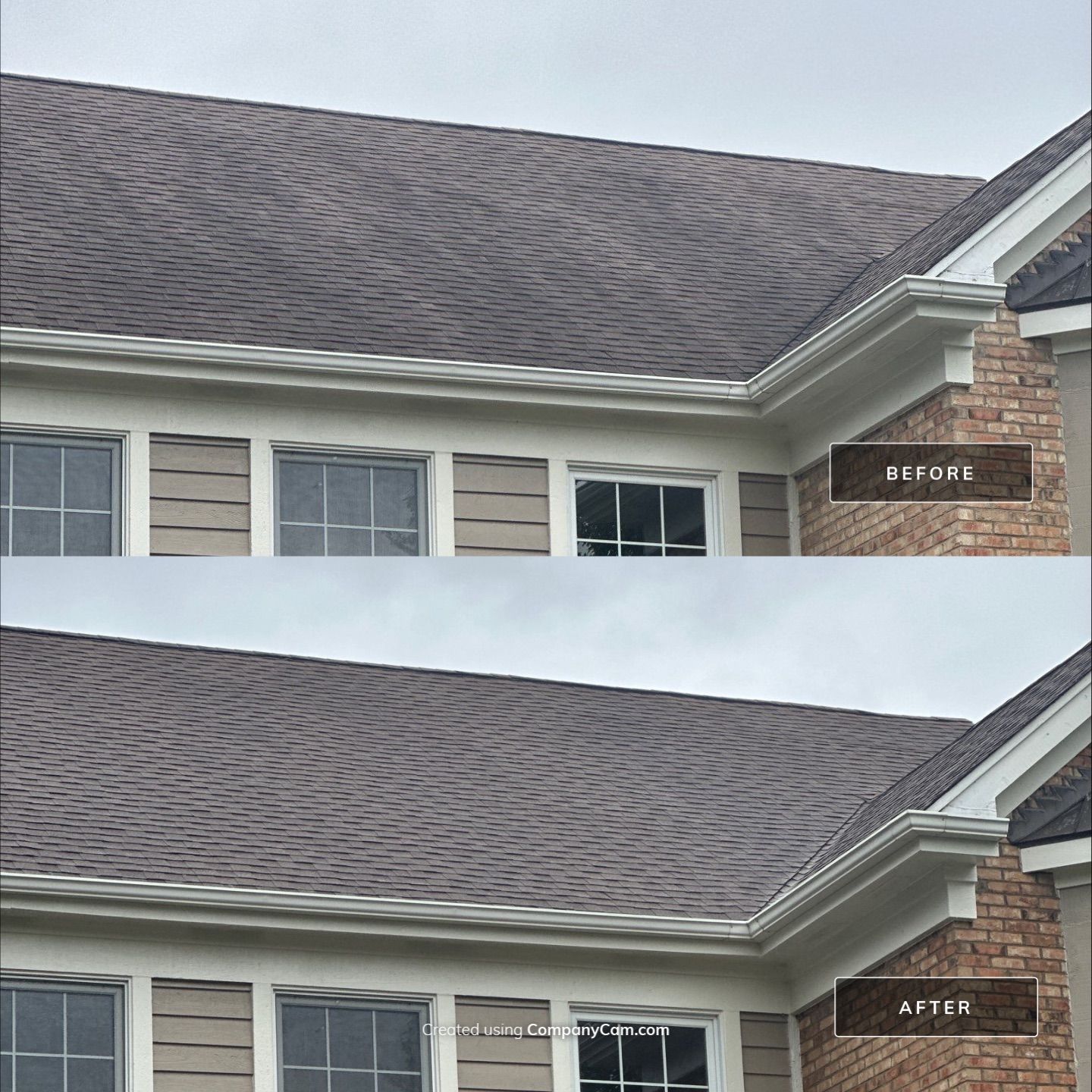 Project in Lake Bluff by Simmons Power & Soft Washing