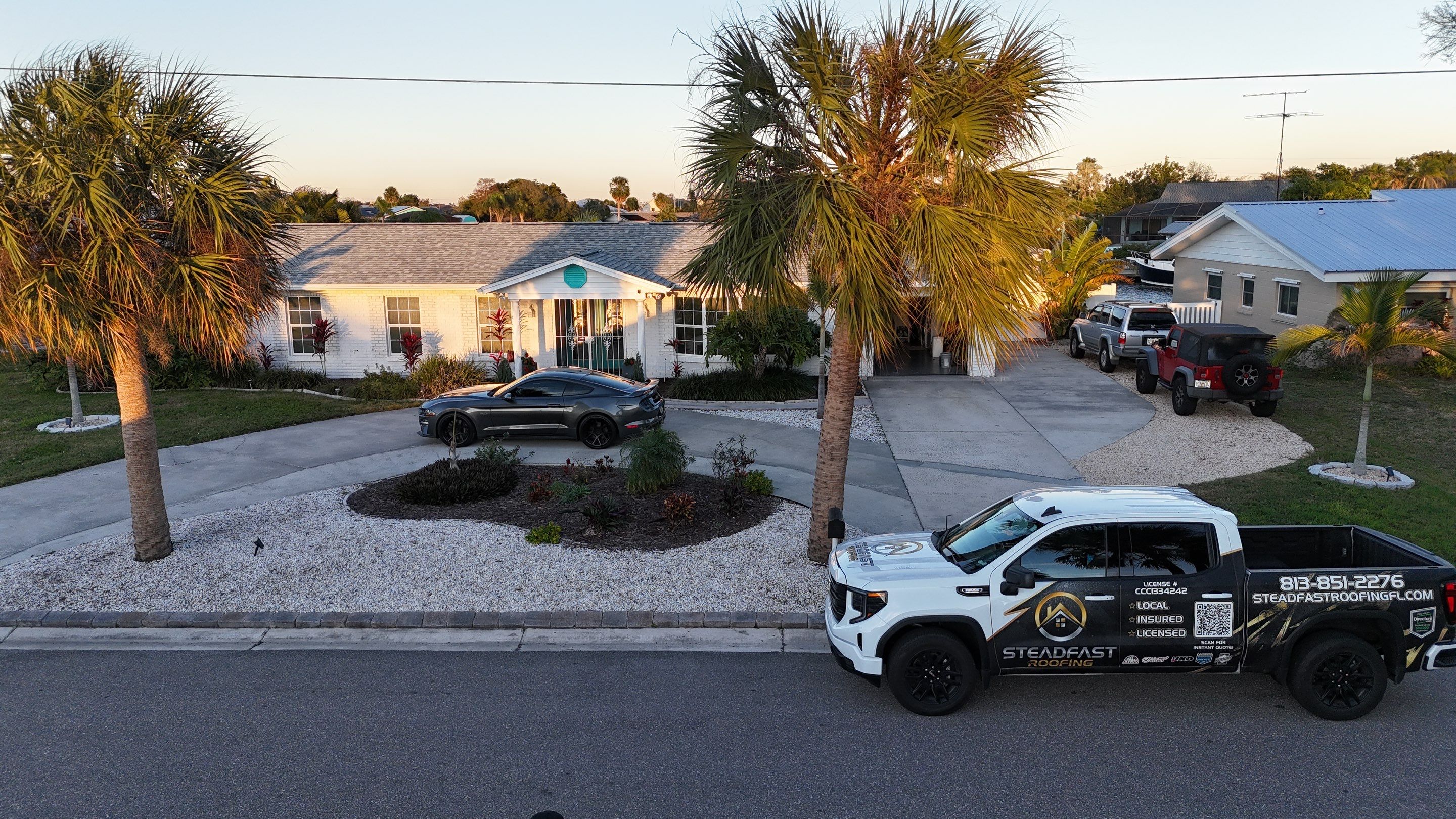 Roof Replacement in Apollo Beach, FL by Steadfast Roofing 