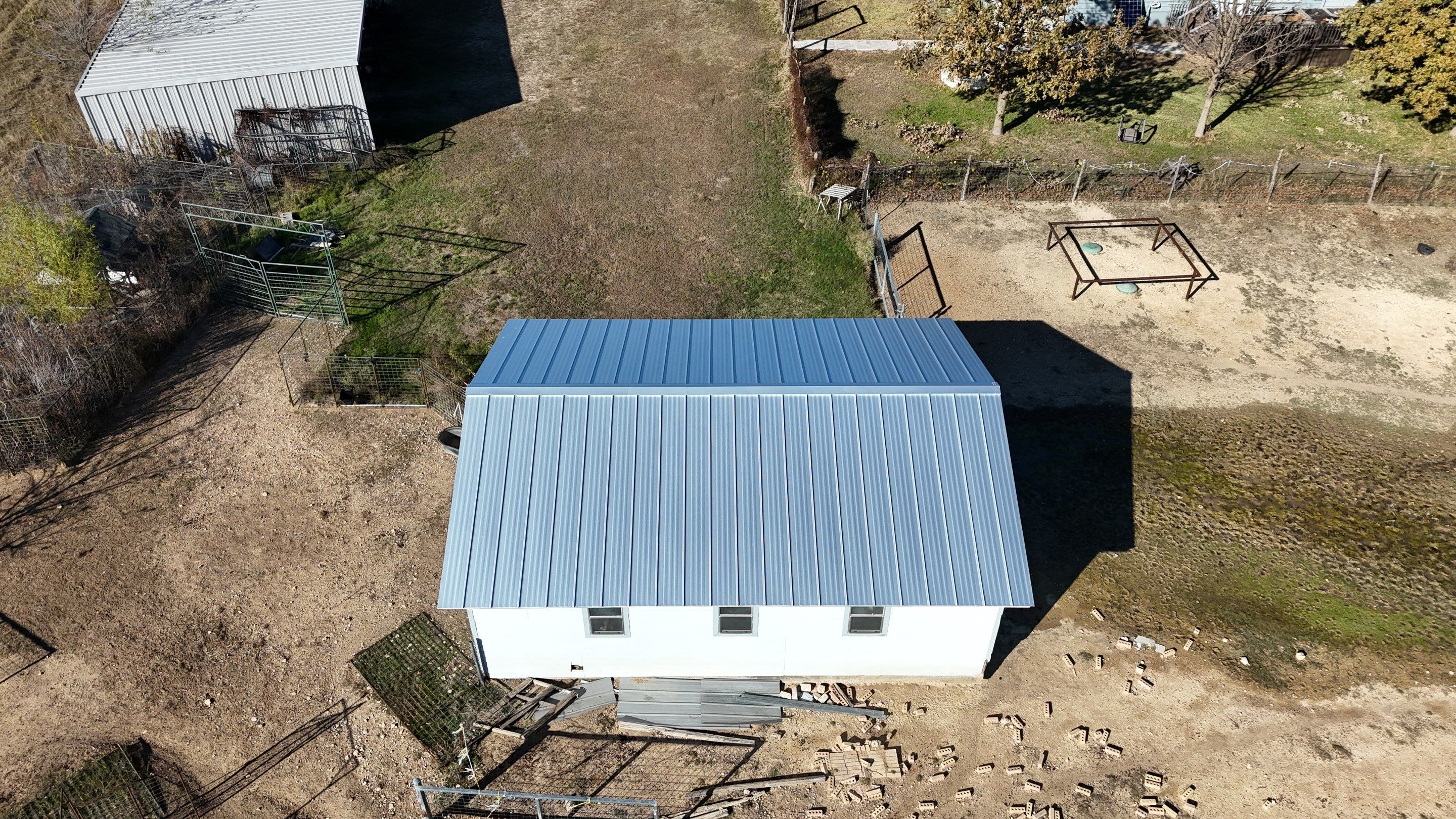 Residential Roof Replacement using 24 GA Standing Seam by Action Exteriors Austin
