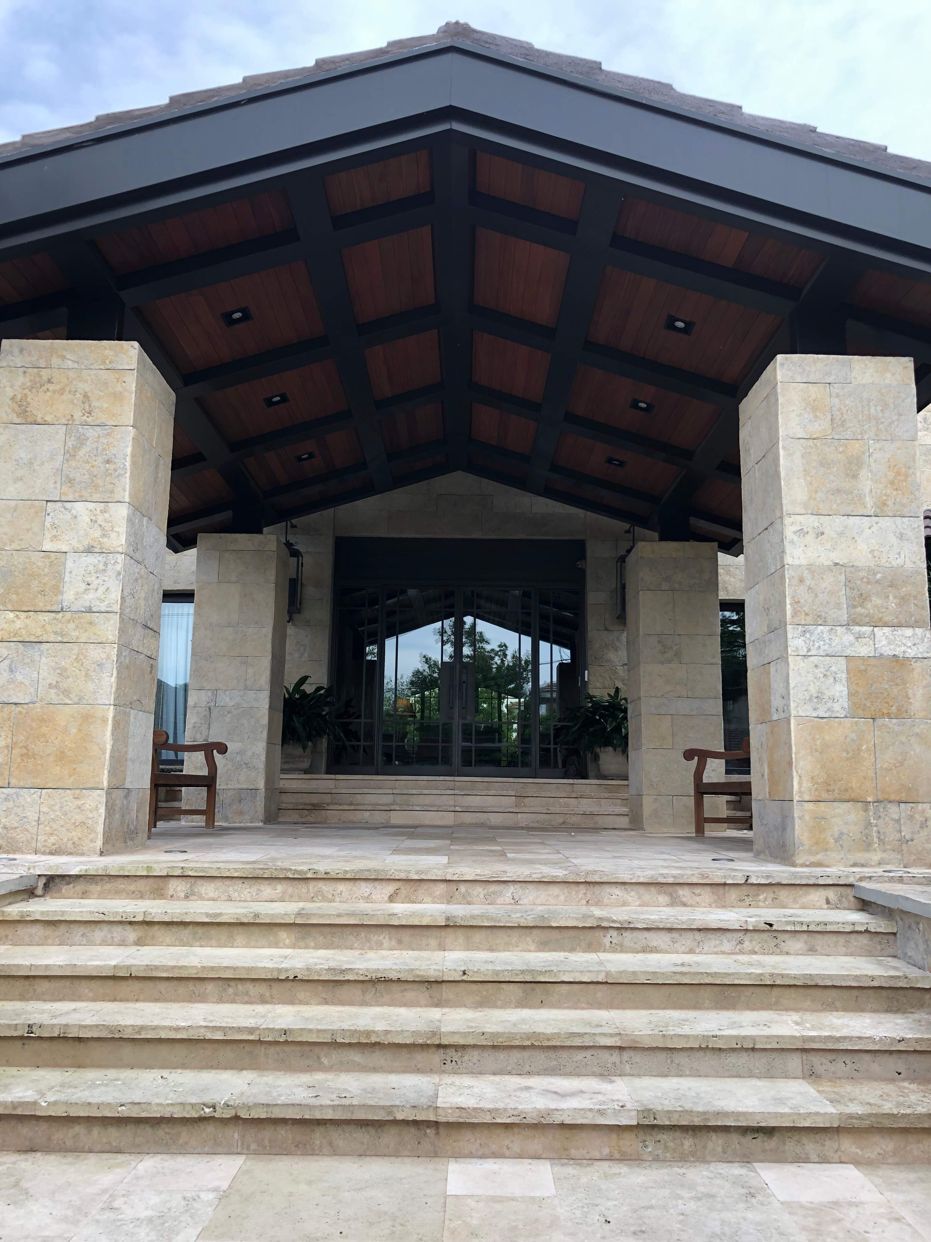 Custom Stone Entryway and Secure Perimeter Gate Installation in Monterrey by Solara Custom Living