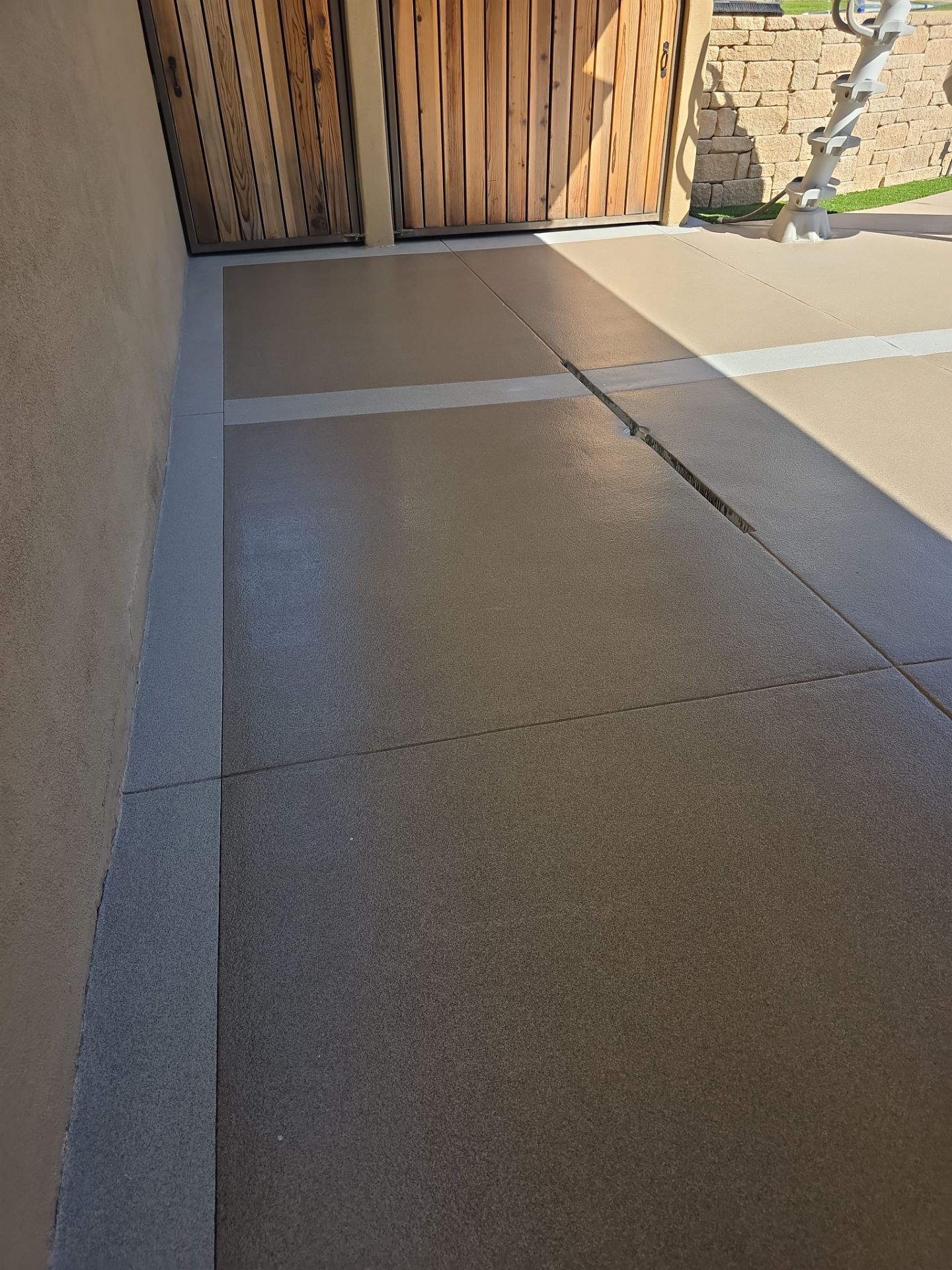 Quartz 2 tone Pool deck by Matt Gifford Painting LLC