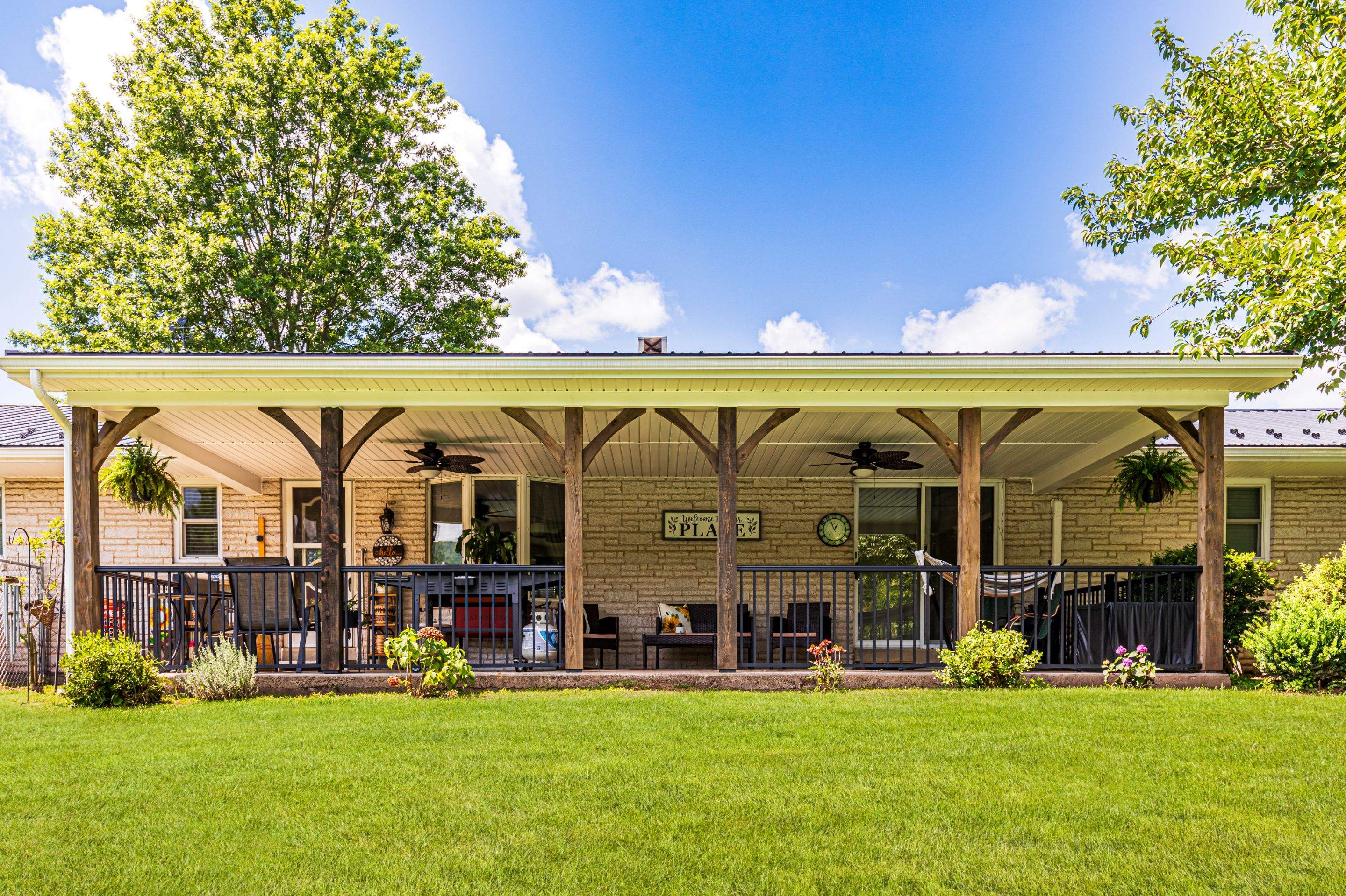 Metal Roof, Soffit and Fascia and siding by Esh Builders