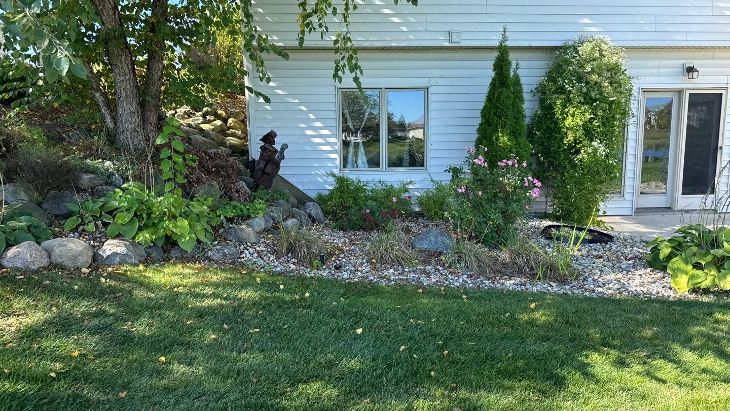 Project in Fort Wayne by Carrs lawn and landscape