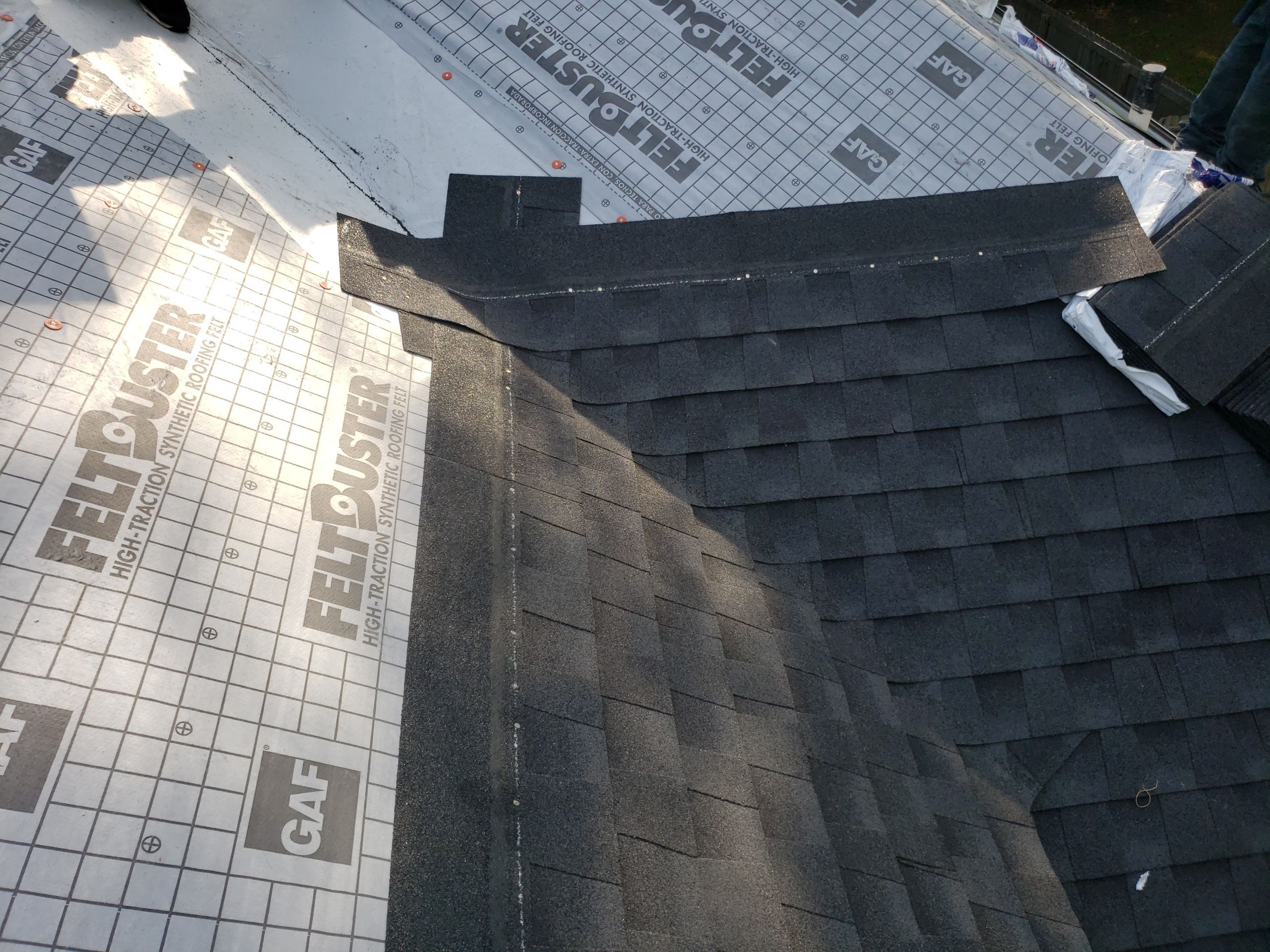 Residential Roofing Installation using Roof Replacement by American Roofing & Construction LLC