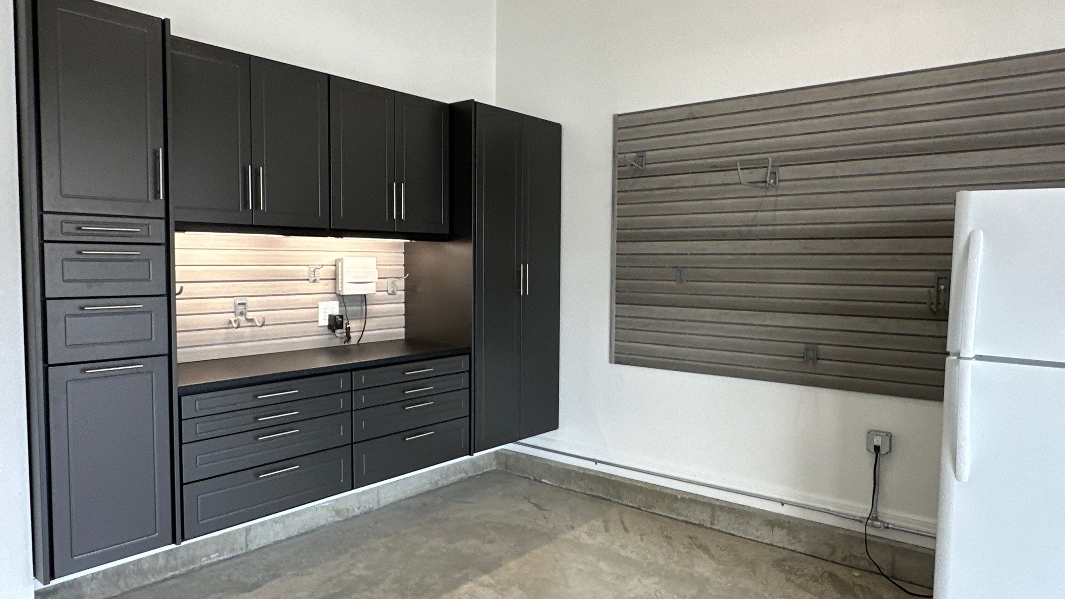 Kelley C. transformed her garage with new cabinets by Banner Garage