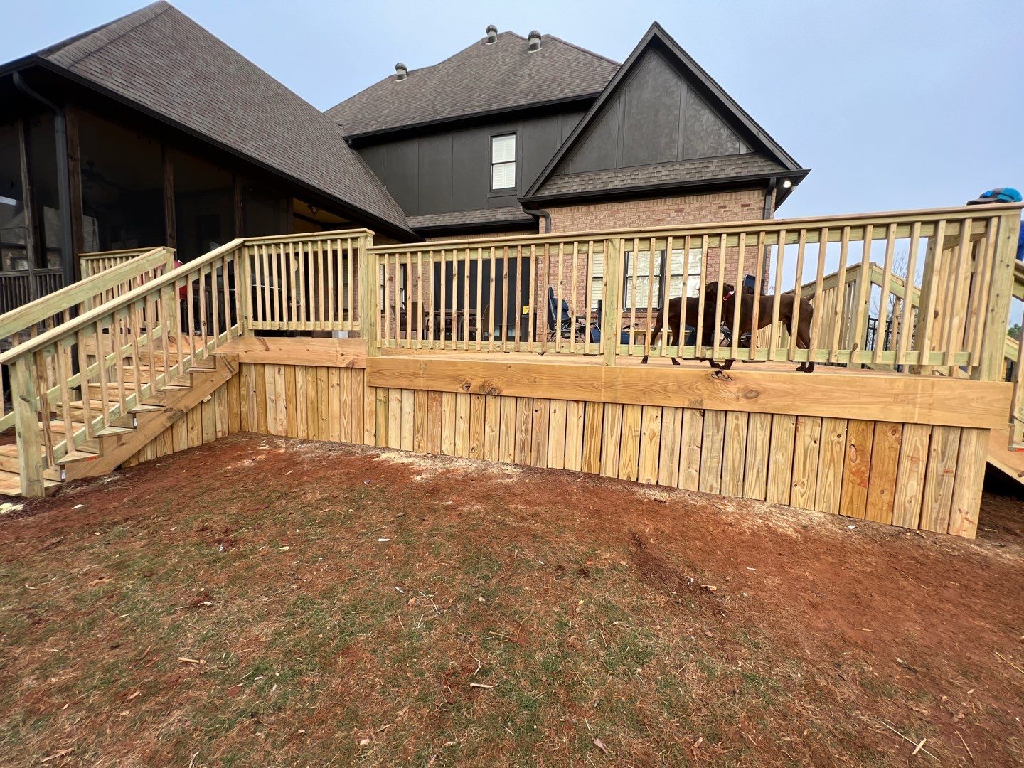 Scout Ridge - Deck Installation  by Pillar and Pine