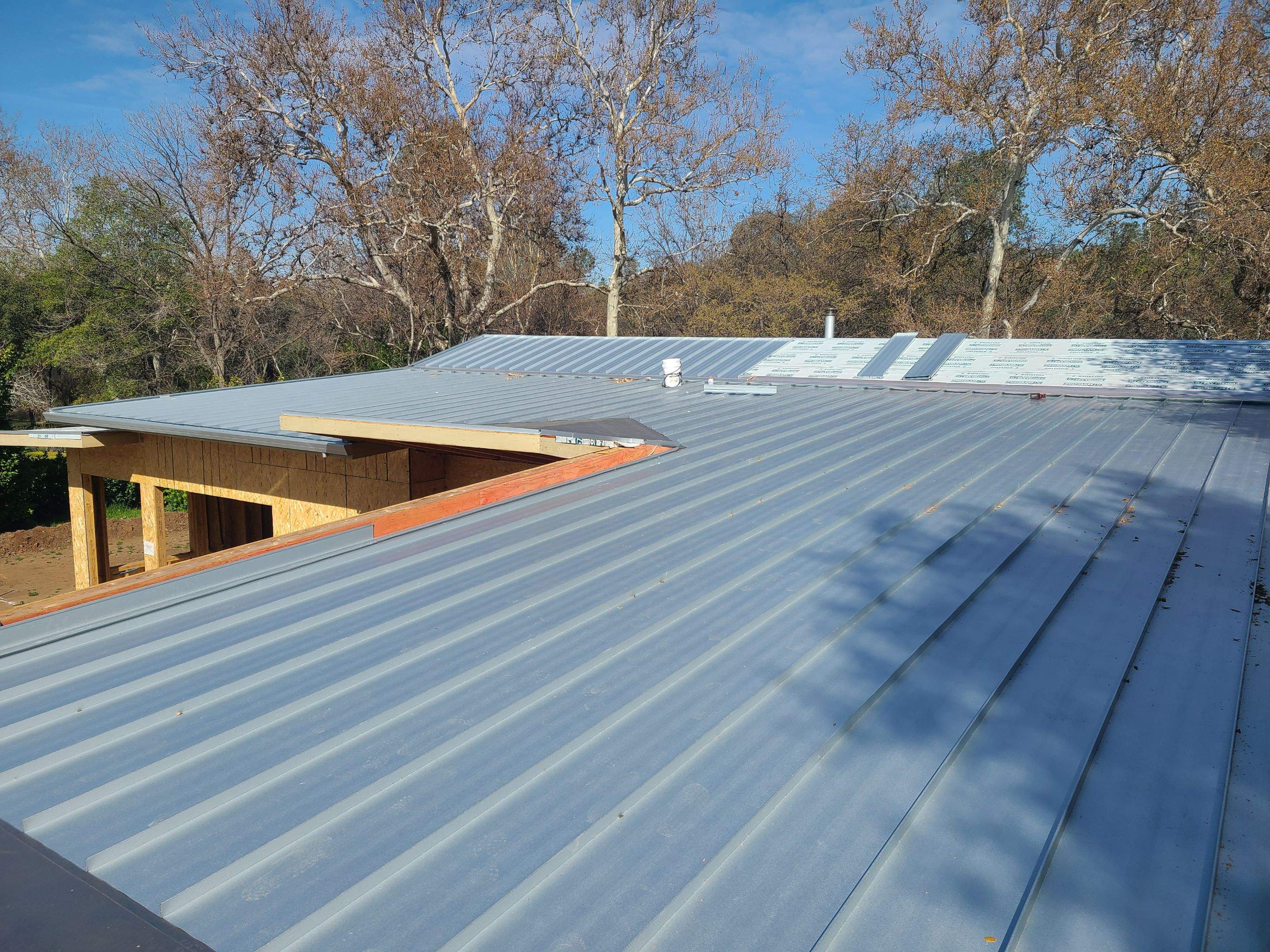 Chico Metal Roof by Butte Roofing Company License #567600