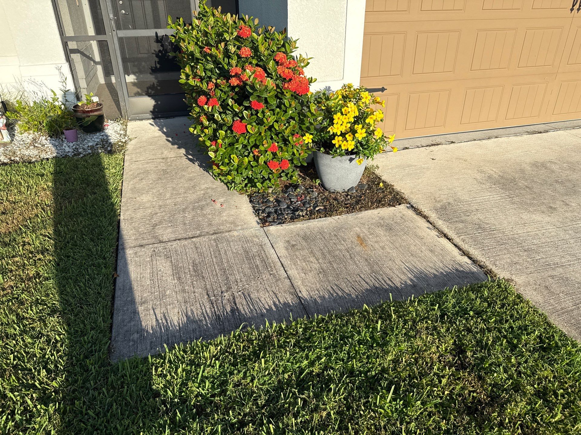 π‘ Safety and curb appeal go hand in hand! by Sunshine AquaWash