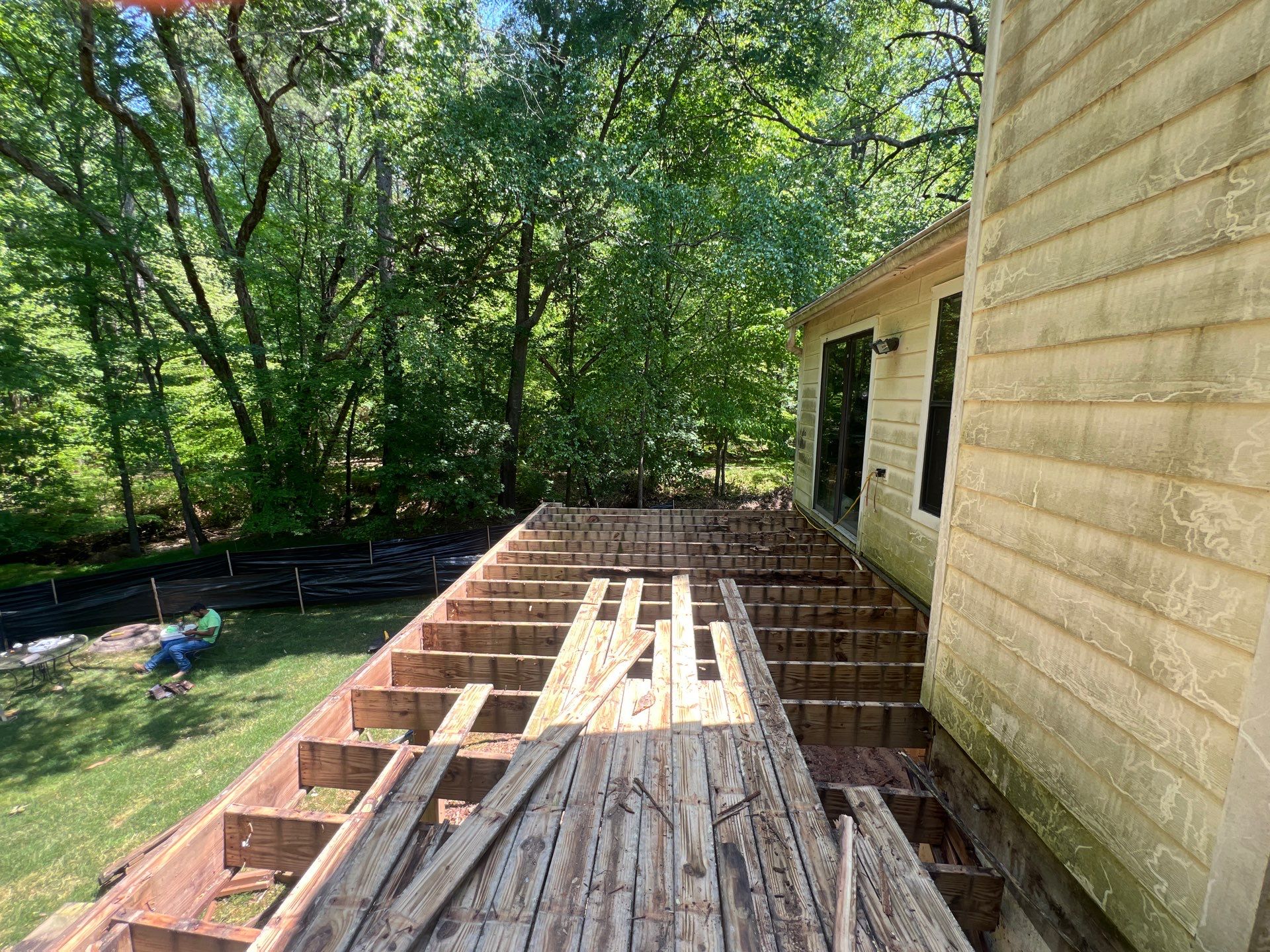 Complete Deck Reconstruction and Railing Upgrade in Alpharetta, Georgia by Swift Home Renovations 