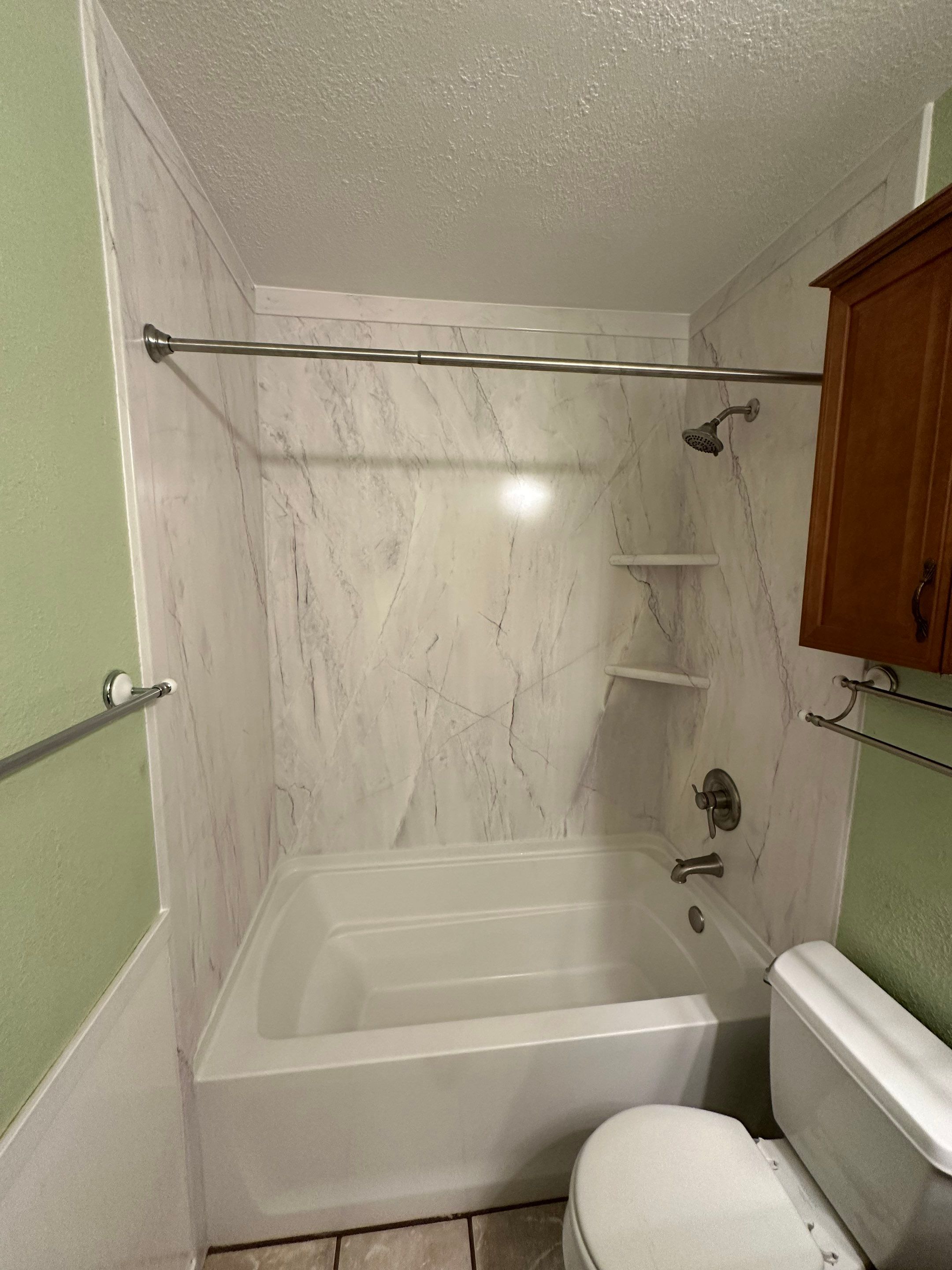 Tub shower combo in Austin, 78745 by Lane Lauritsen - The Hill Country, Texas