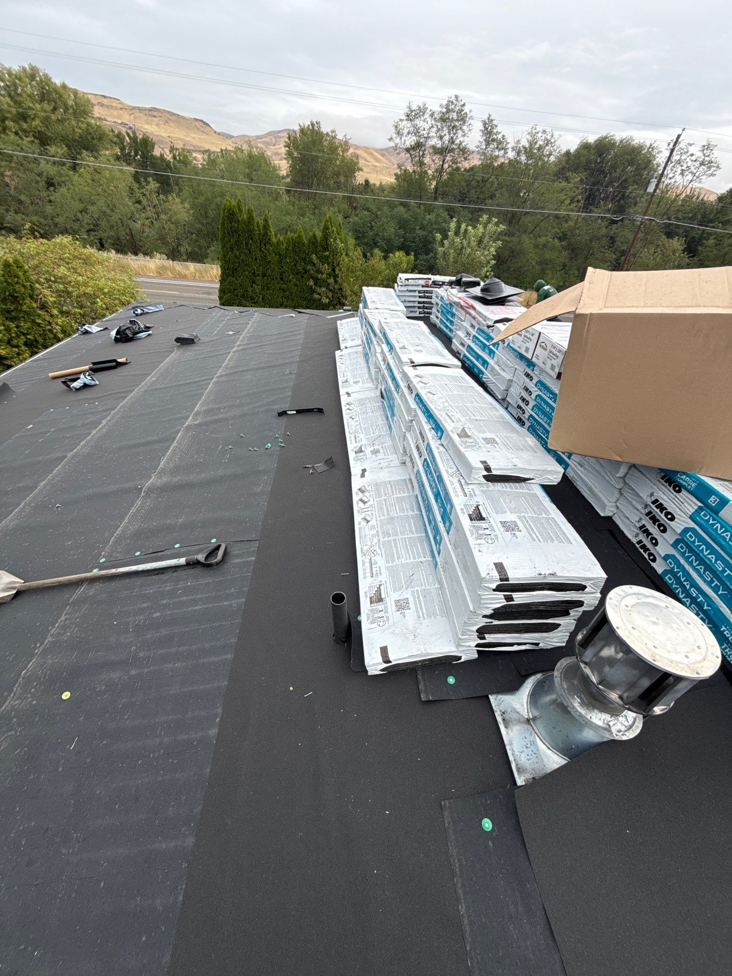 Residential Roof Replacement with Architectural Shingles in Boise by Olive Roofing