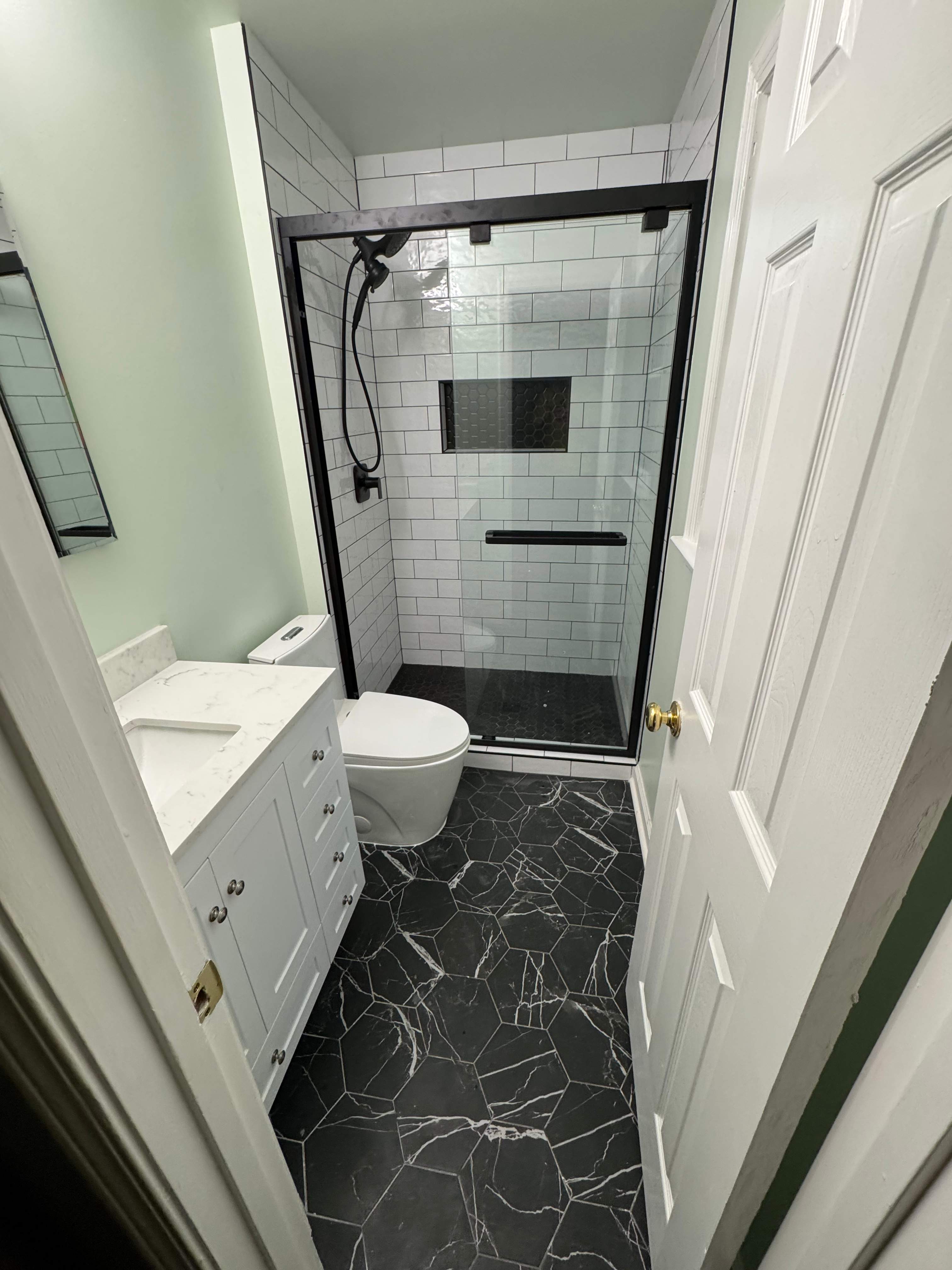 Bathroom renovation by Prudencio