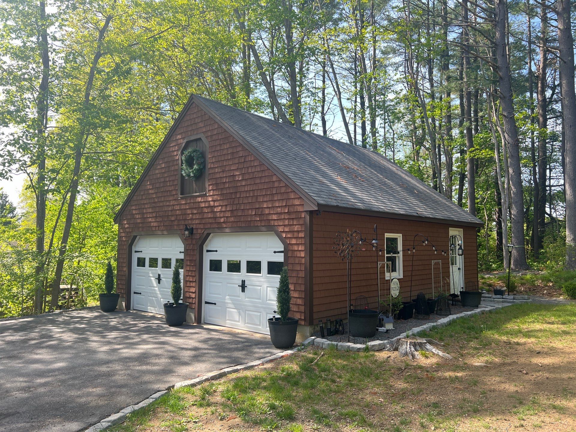 Garage Roof in South Berwick, ME by Tall pine roofing