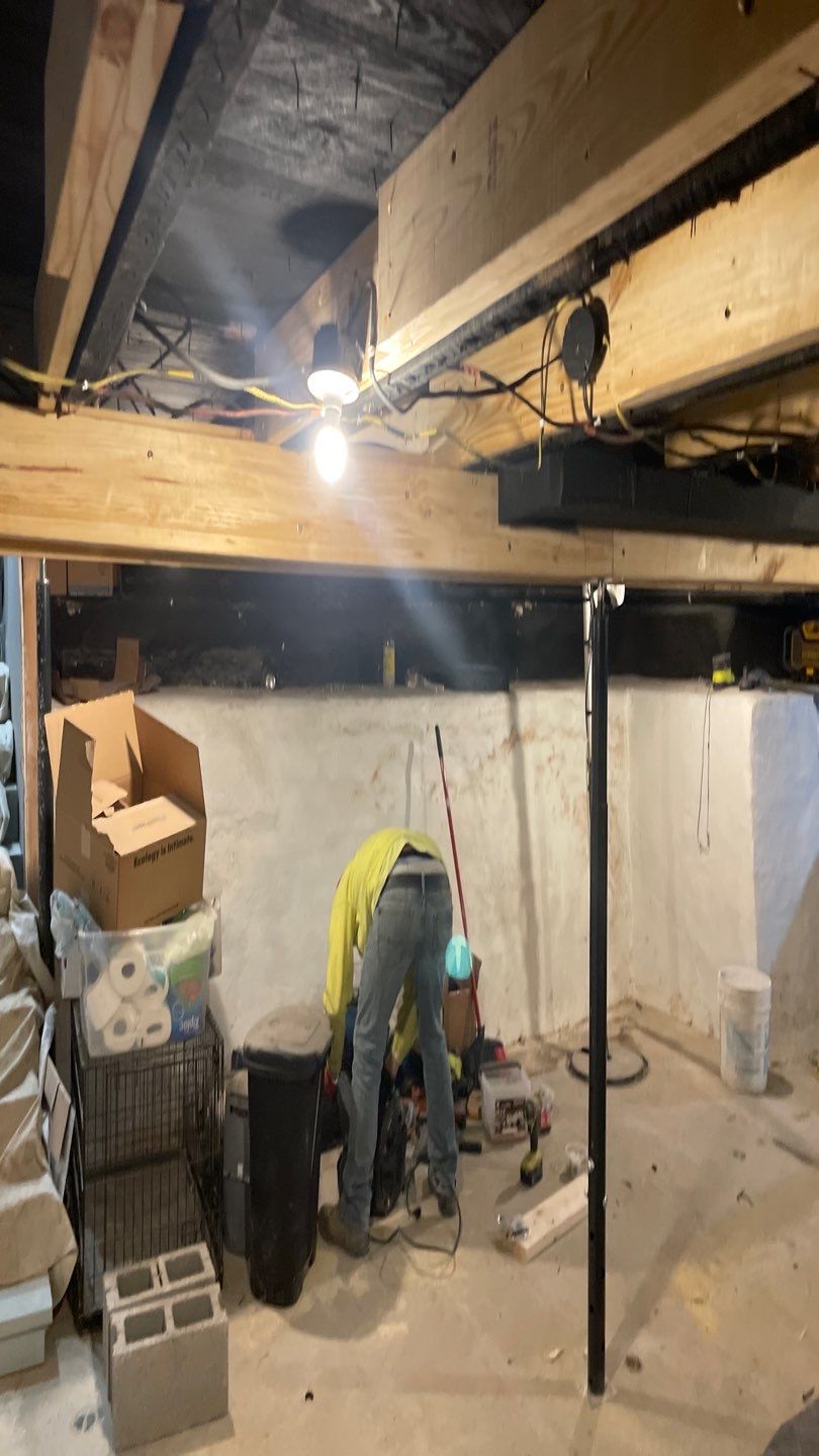 Basement Structural Carpentry by Toledo Basement Repair