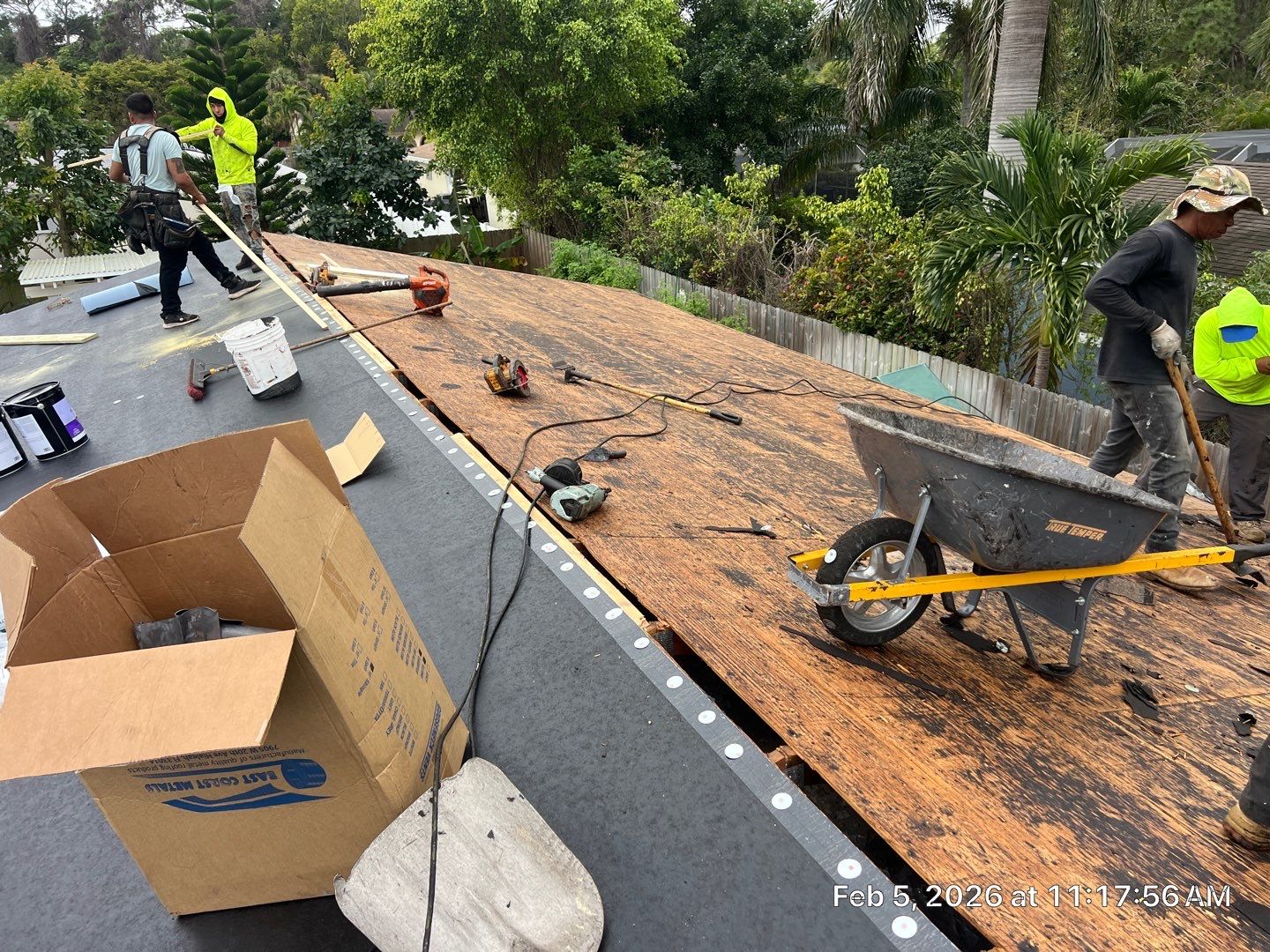 Shingle Roof Replacement and Exterior Fascia Repair in Boca Raton by Aastro Roofing