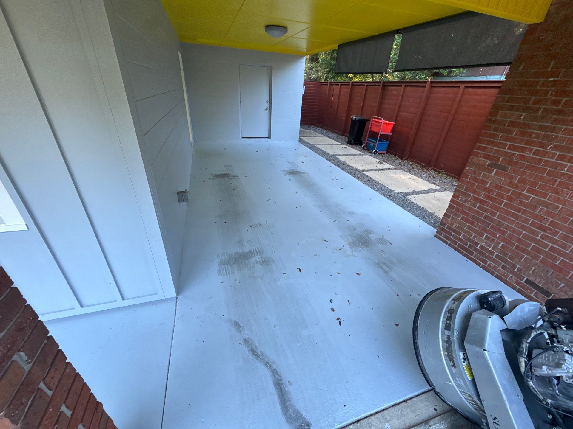 Carport and Front Porch Project in Gainesville, FL in Mount Everest by Cross Creek Concrete Coatings