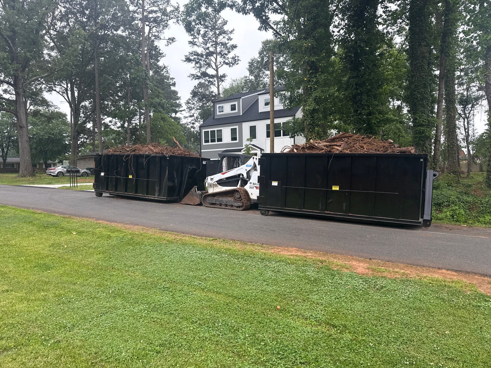 Project in Charlotte by Badger Hauling