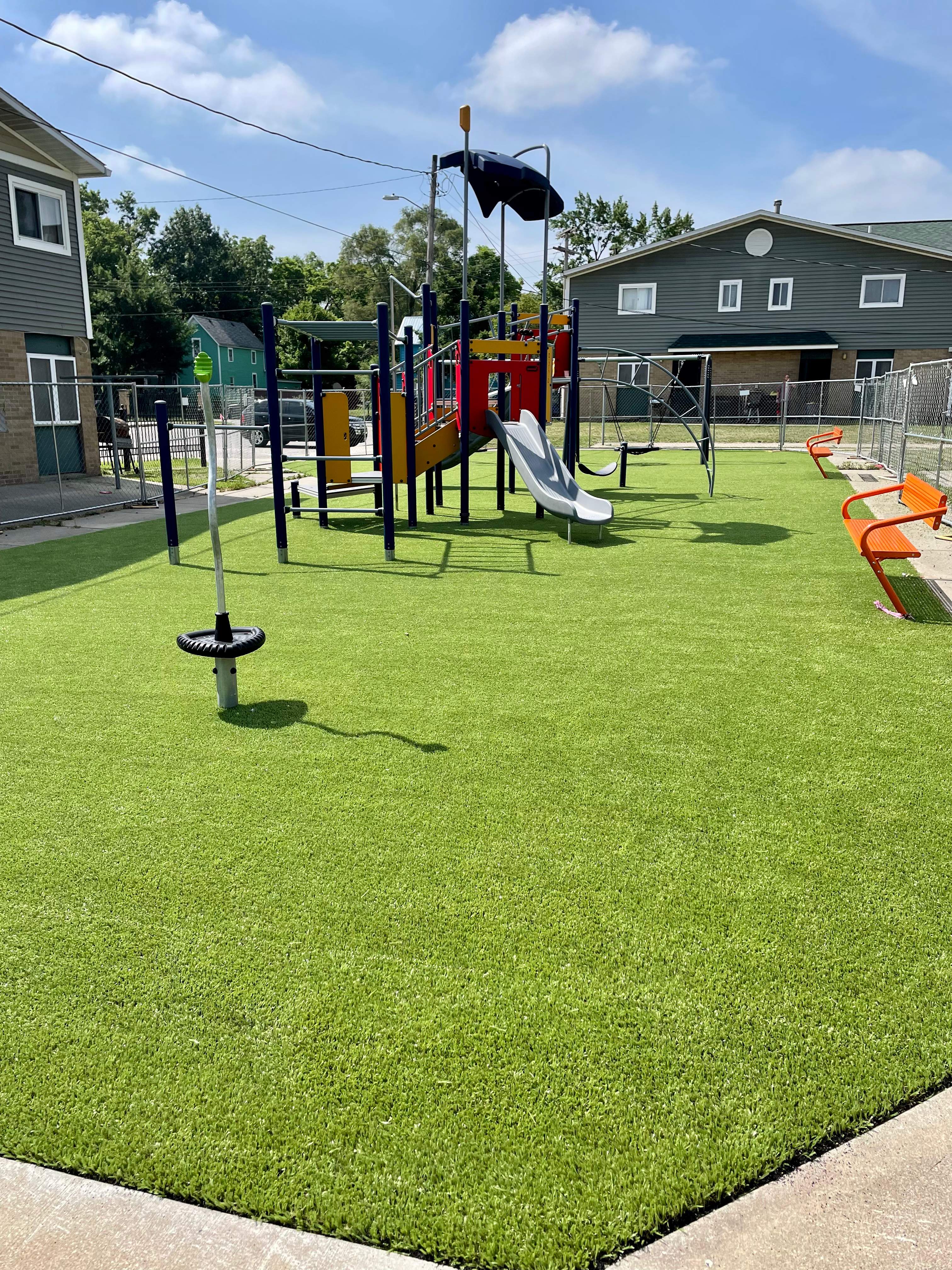 Playground Grass in Elkhart, IN by ForeverLawn NEIN/INDY