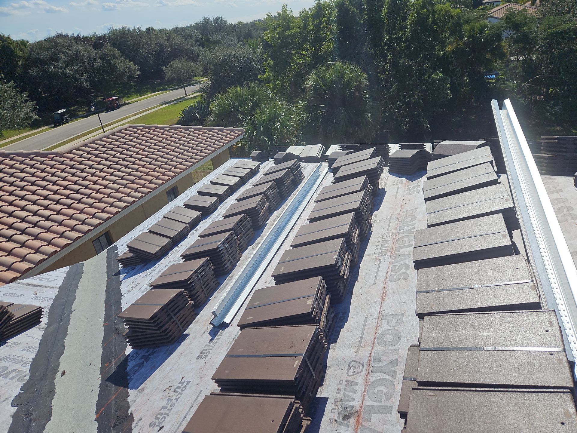 Residential Roofing Installation using WestLake Roofing Tile by BLUES BROTHERS ROOFING