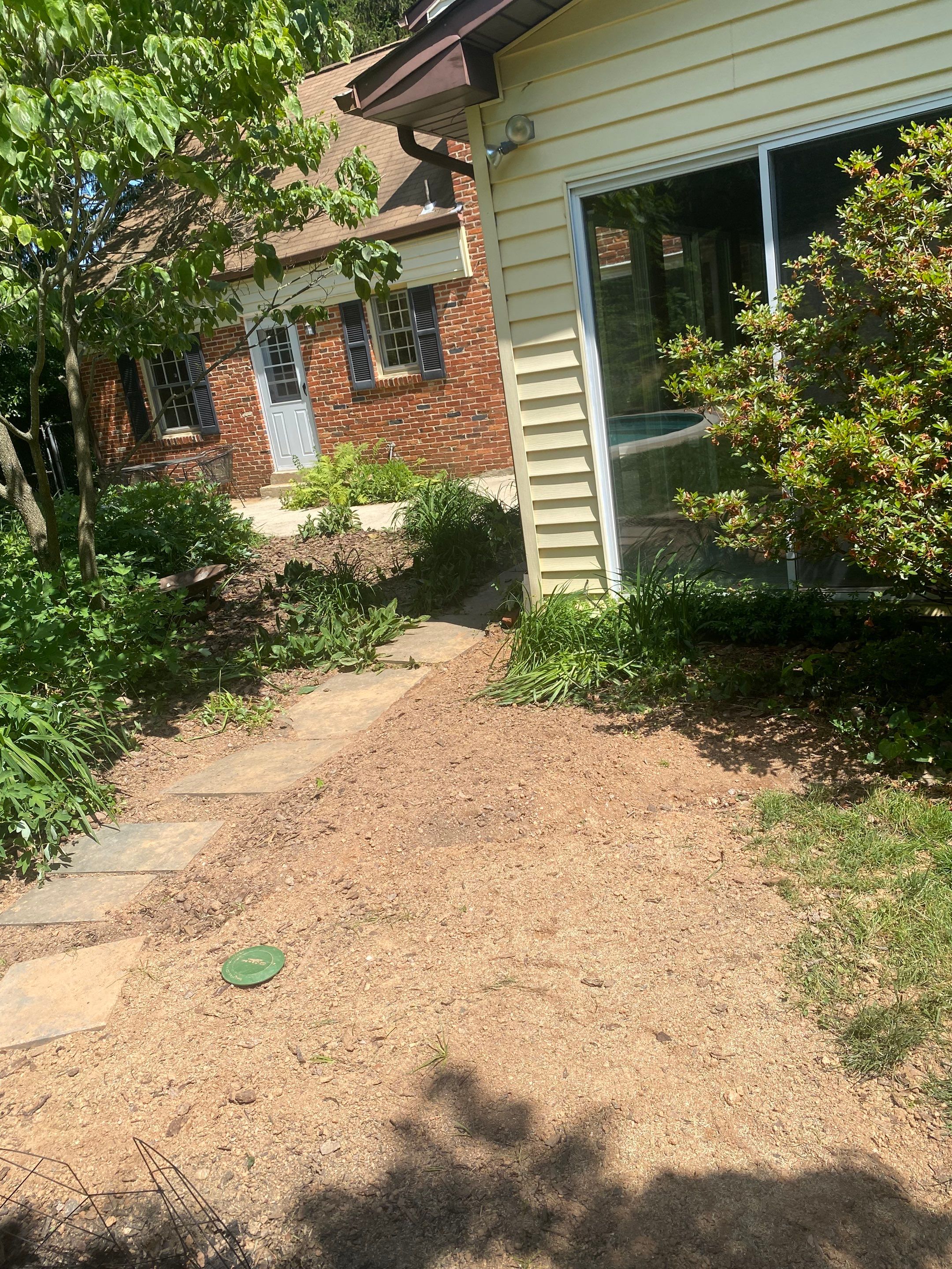 Landscape cleanup & drainage by The Smet Companies, LLC