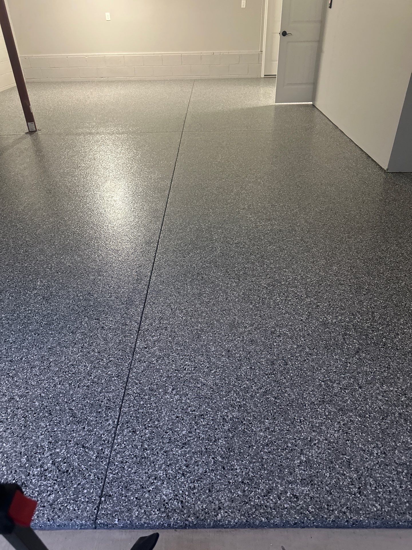 Garage Floor Coating using Wombat by My Garage Floor Guys