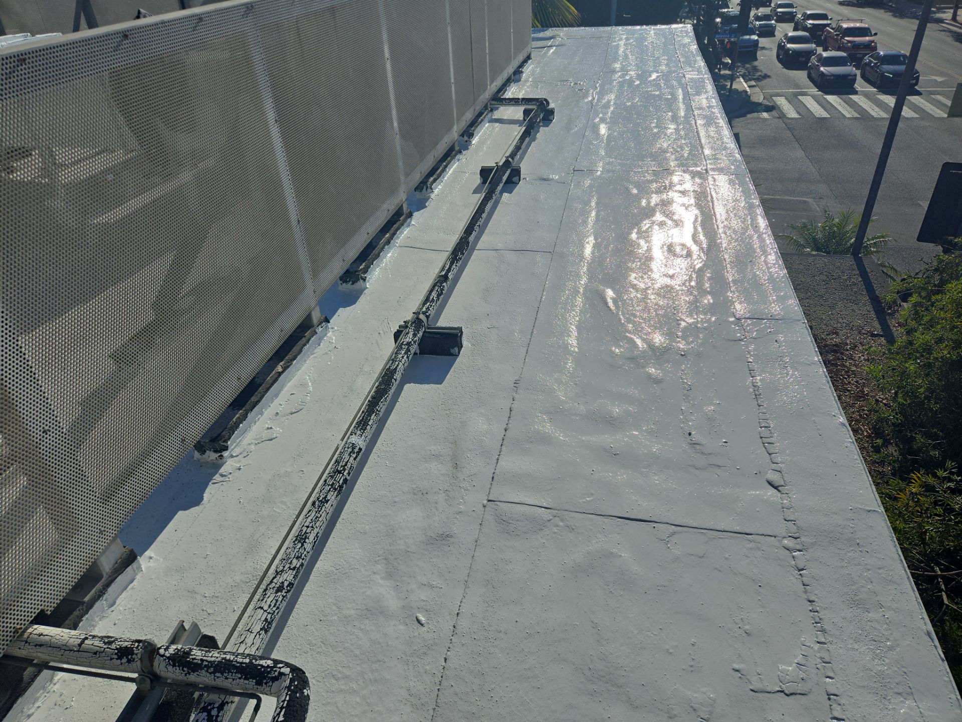 Pre-school in Santa Monica - Waterproofed with ASC Silicone Membrane System by Hull Brothers Roofing