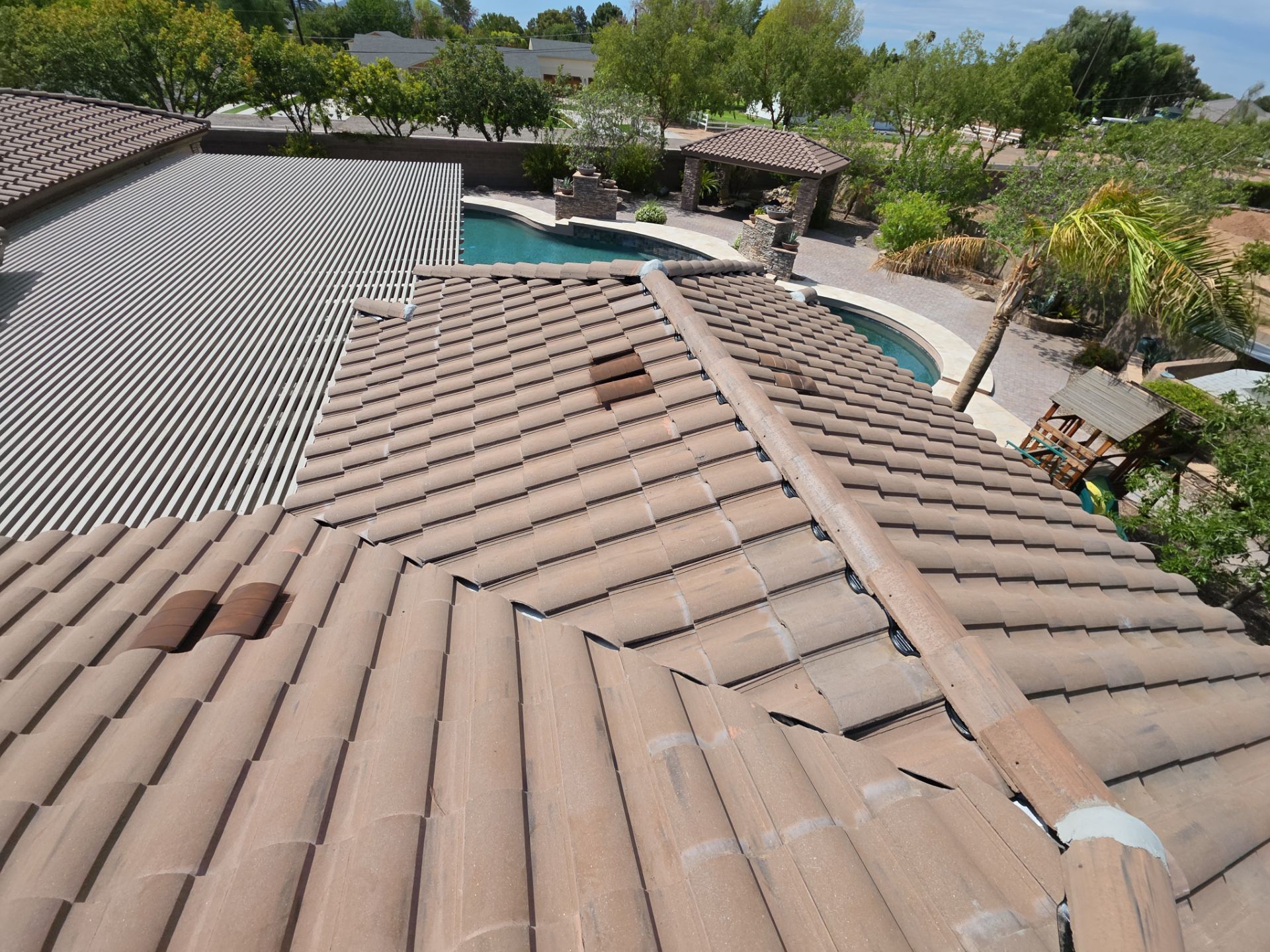 Recent Rain and Storm Damage in Gilbert by Weather-Tite Roofing
