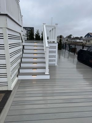New Deck using Deckorators Venture - Color Saltwater