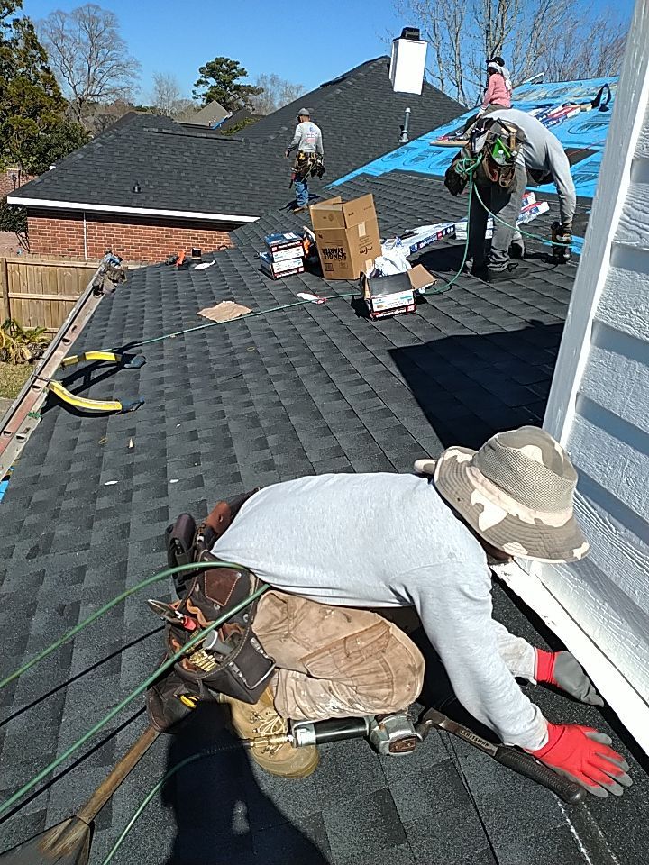 Residential Roofing Installation using Roof Replacement by American Roofing & Construction LLC