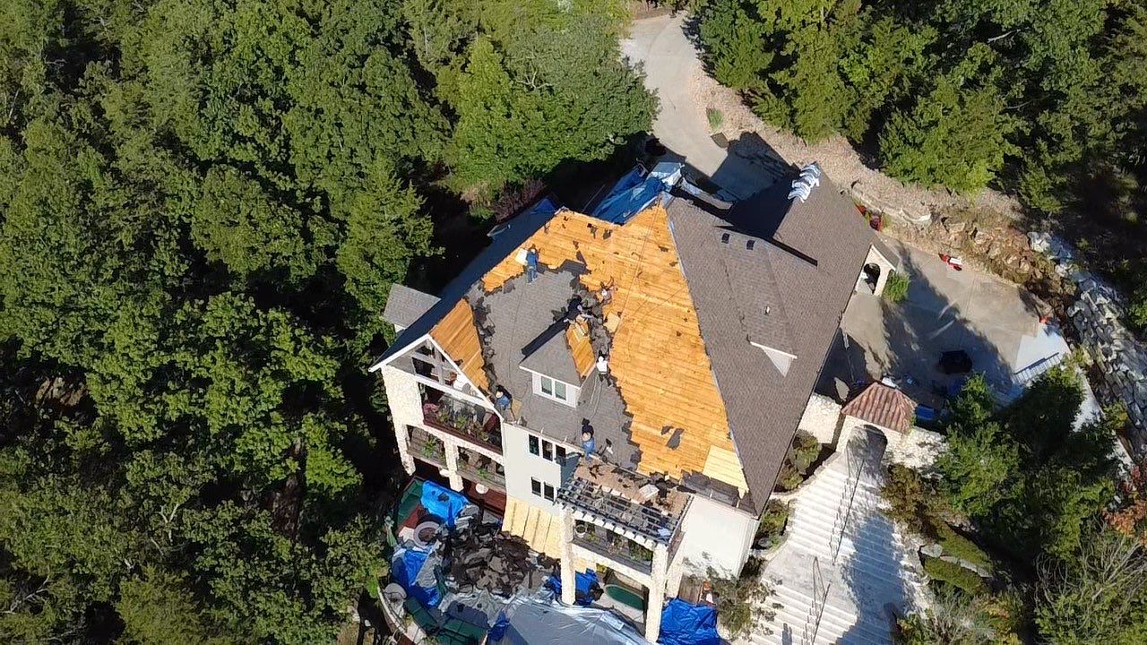 Residential Roofing + Gutters & Downspouts & Gutter Guards Install  by Titan Commercial & Residential Roofing 