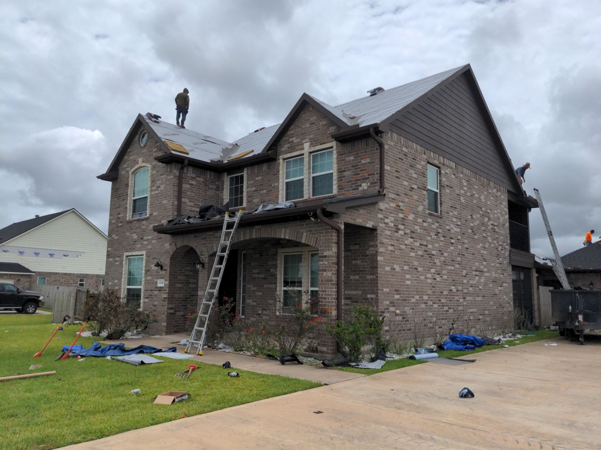 Project in Needville by Roof Guard And Construction
