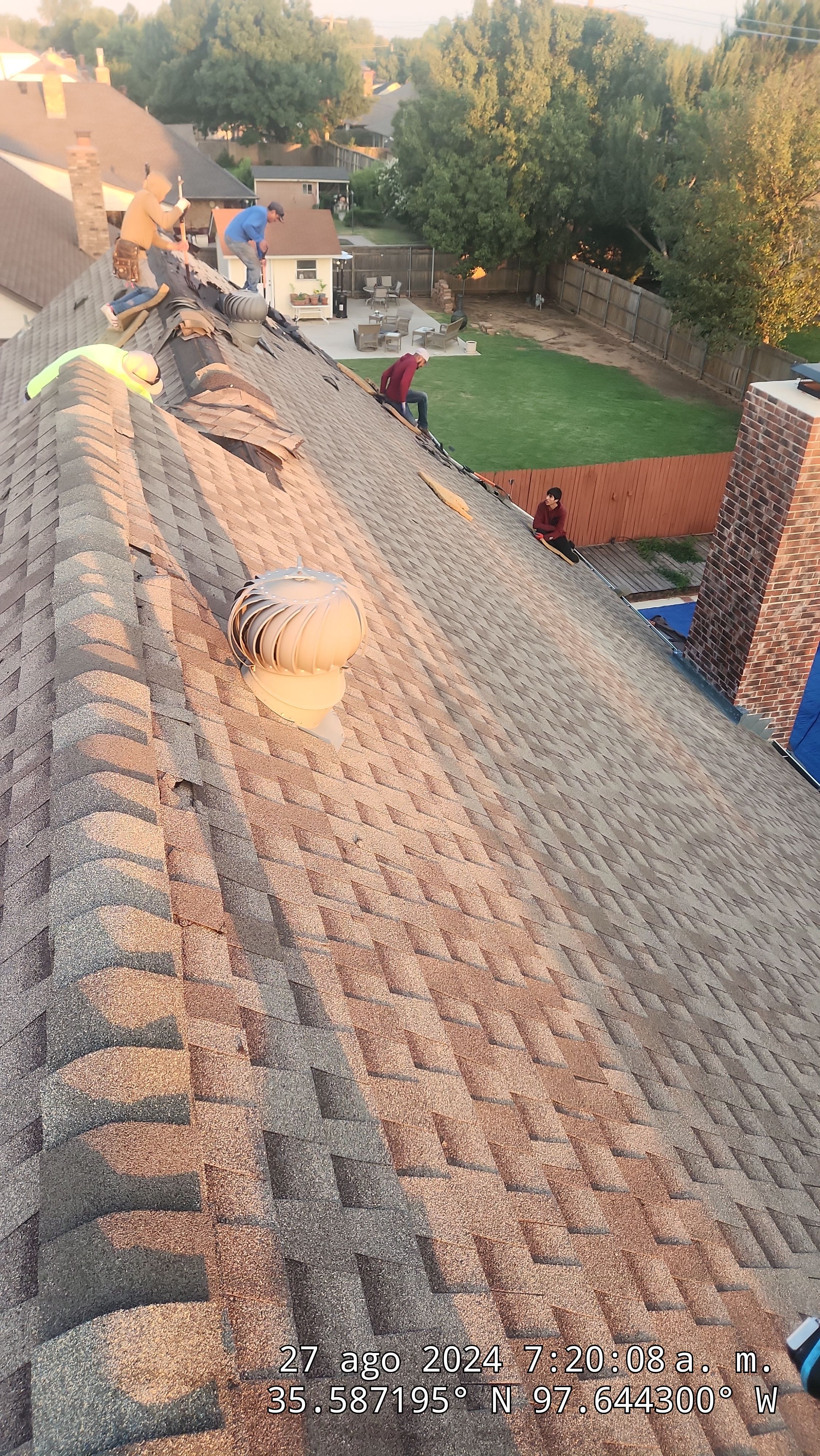 Residential Roofing Installation using GAF by Castillo Roofing